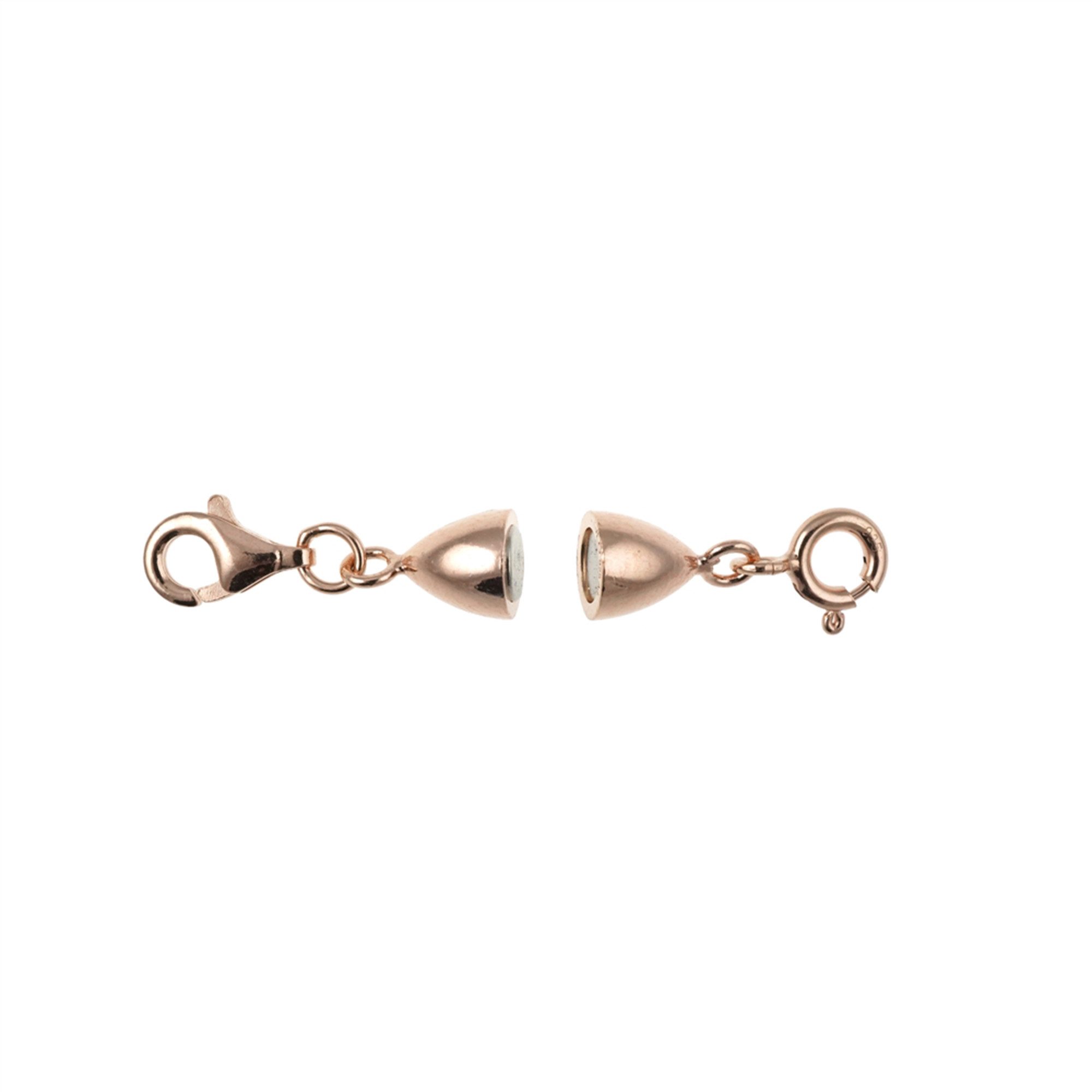 Cavill Silberkette Cavill Magnetverschluss 925 Sterling Silber rosévergold günstig online kaufen