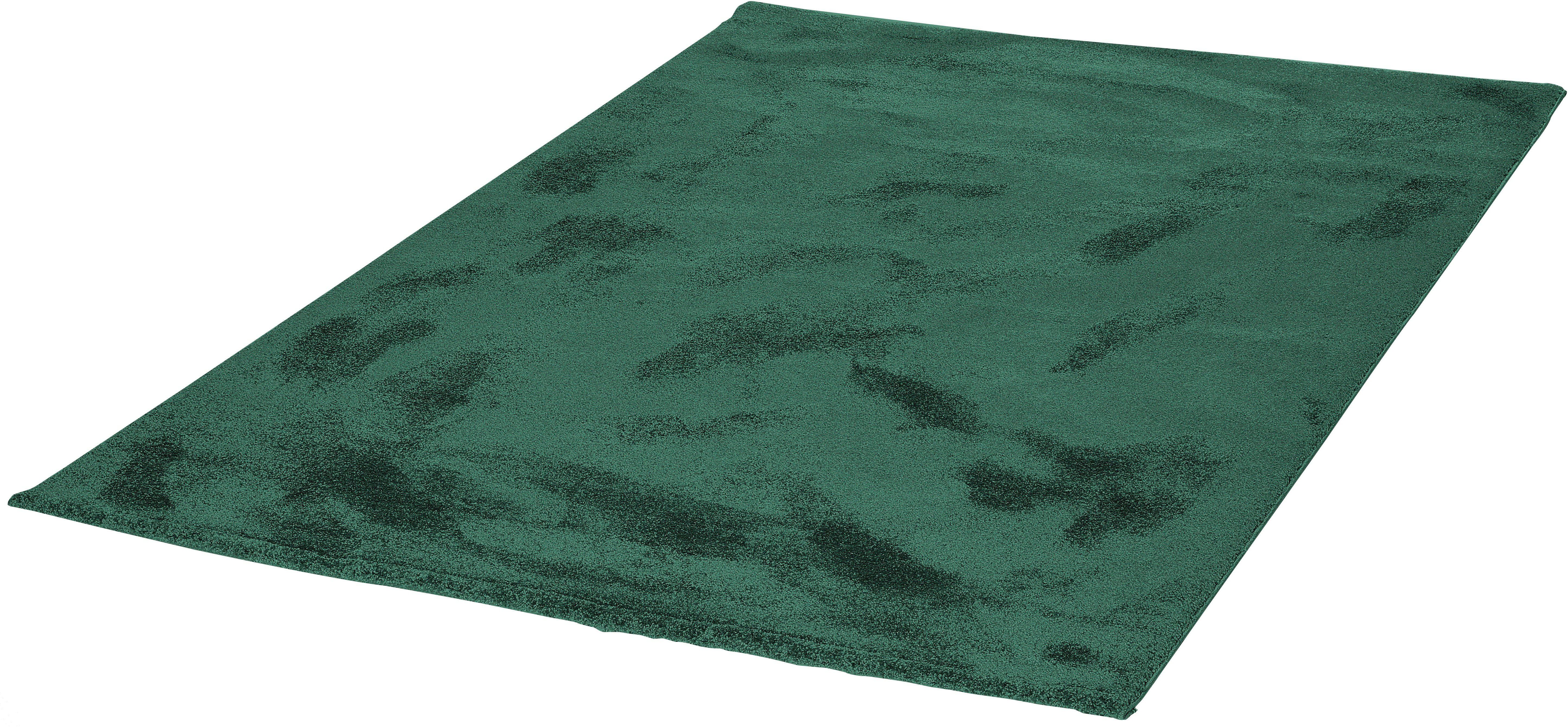 Teppich Blanche, Dekowe, rechteckig, Höhe: 20 mm, Kurzflor, Uni Farben,  leichter Glanz, weiche Qualität, Wohnzimmer