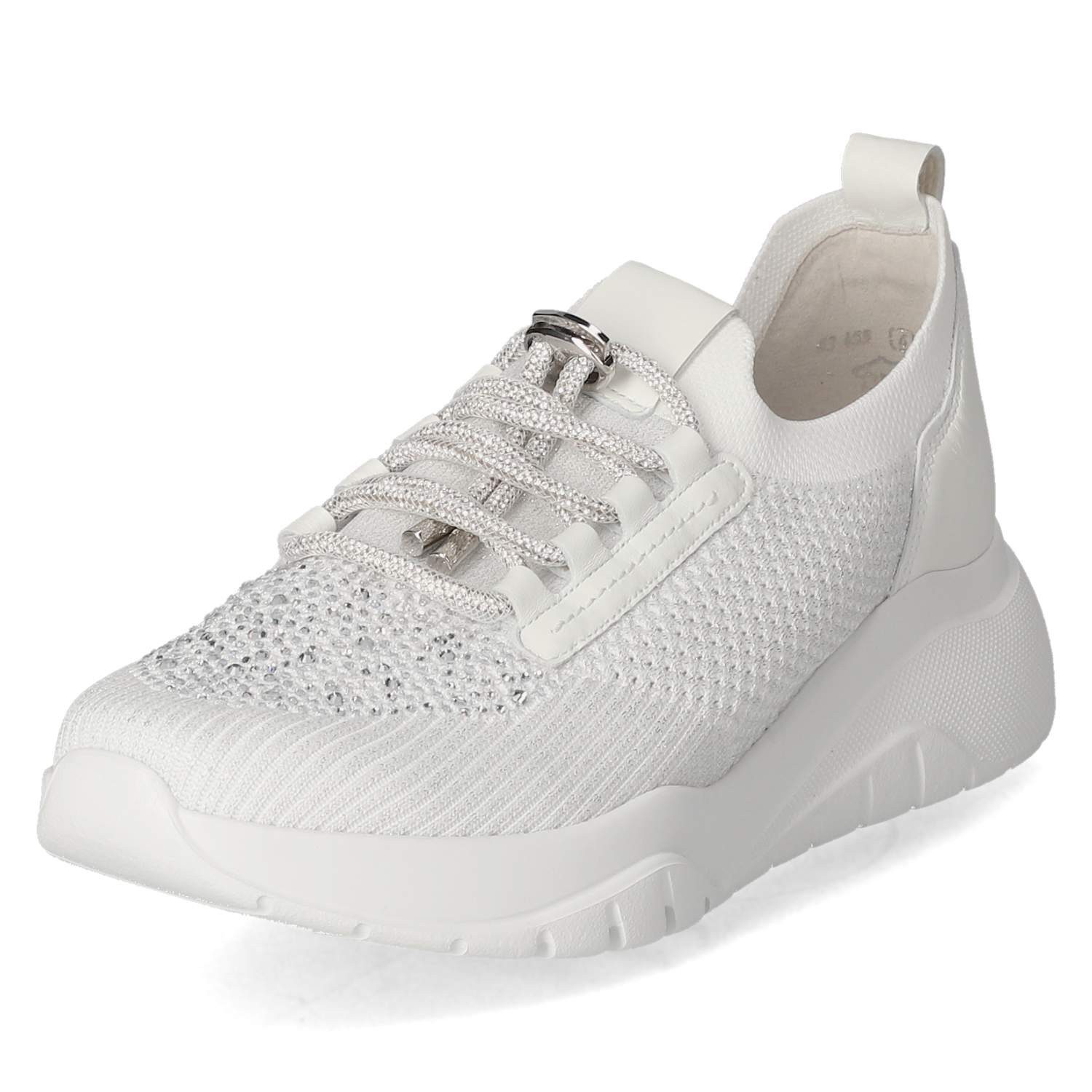 Gabor Gabor 63.455.41 Damen Leder & Textil weiss Schnürschuh günstig online kaufen