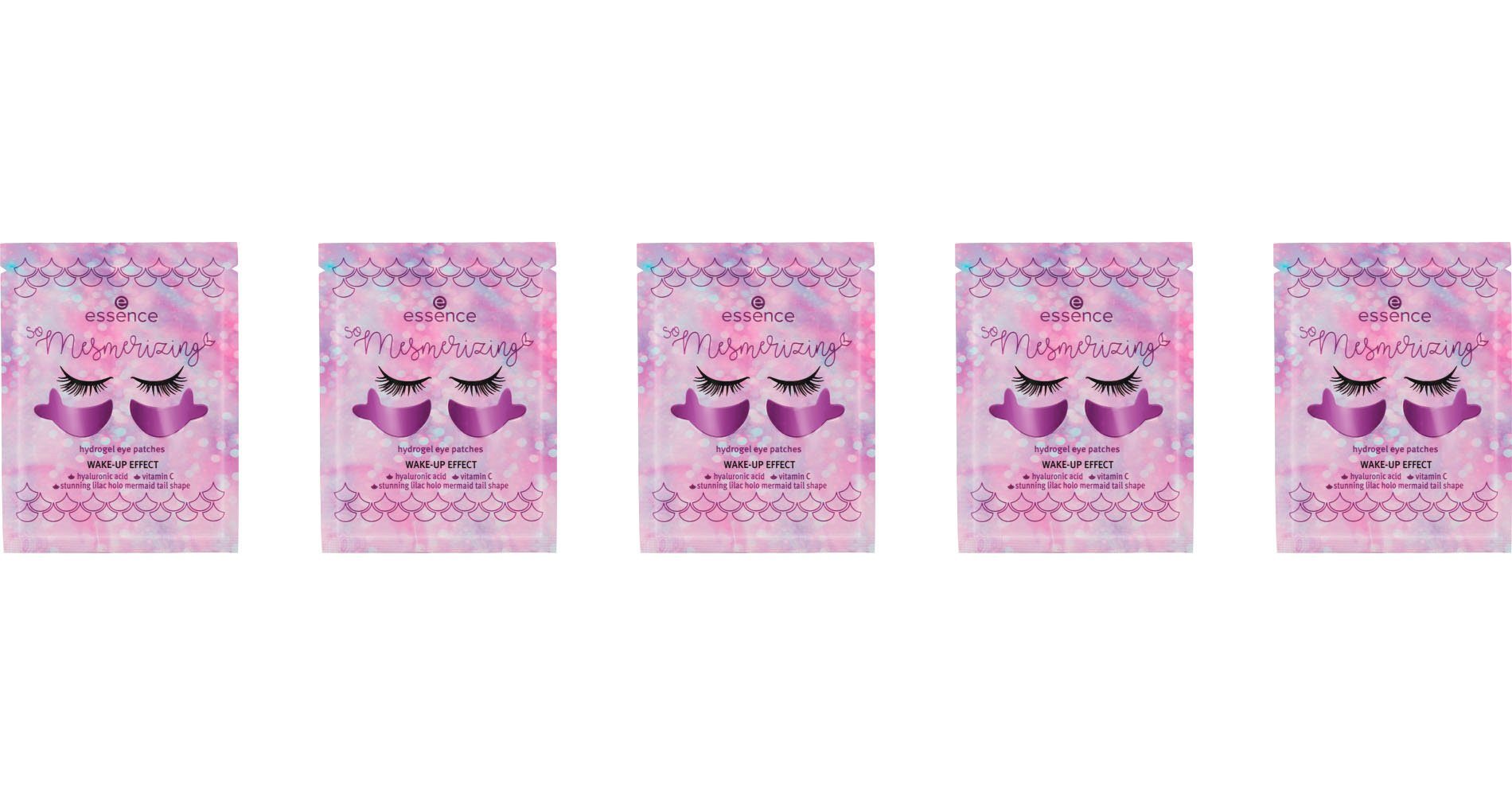 Essence Augenpflege-Set so mesmerizing hydrogel eye patches, 5-tlg.