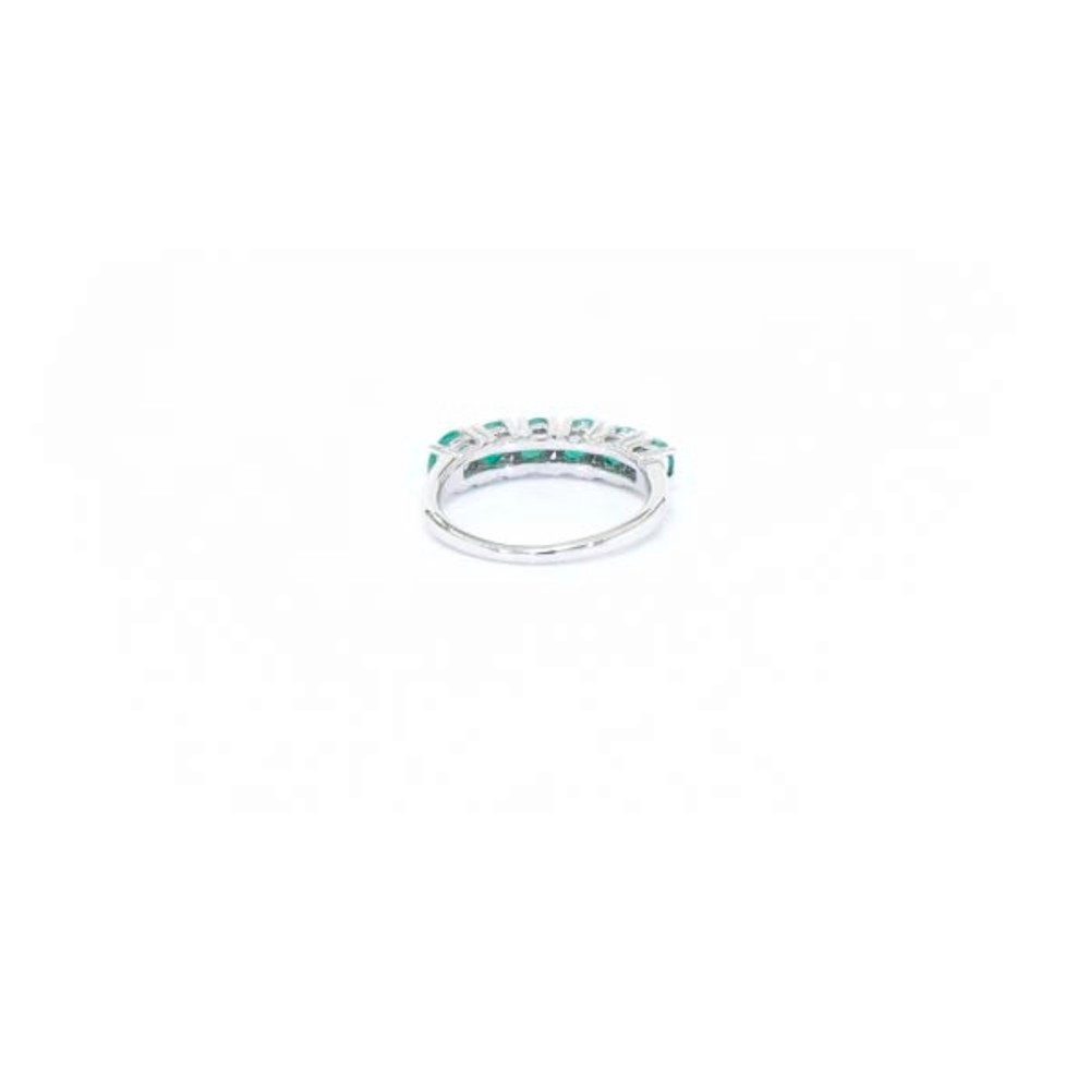 Cavill Silberring Socoto Smaragd Sterling Silber Ring (1-tlg)