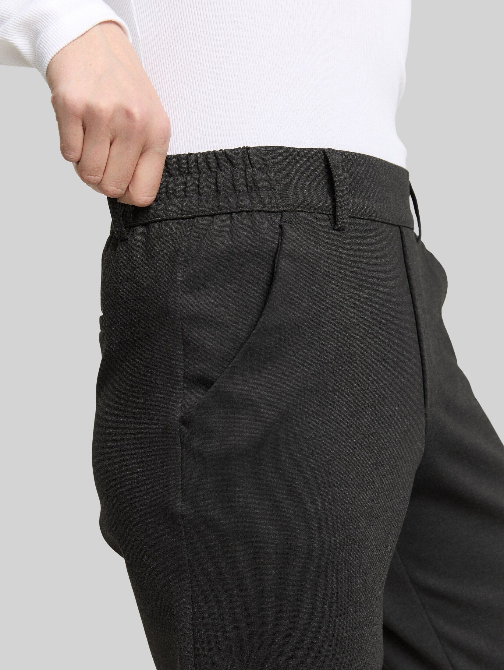 TOM TAILOR Denim Sweathose Hosen & Chino Relaxed Fit Hose mit elastischem Bund – Bild 5 von 5