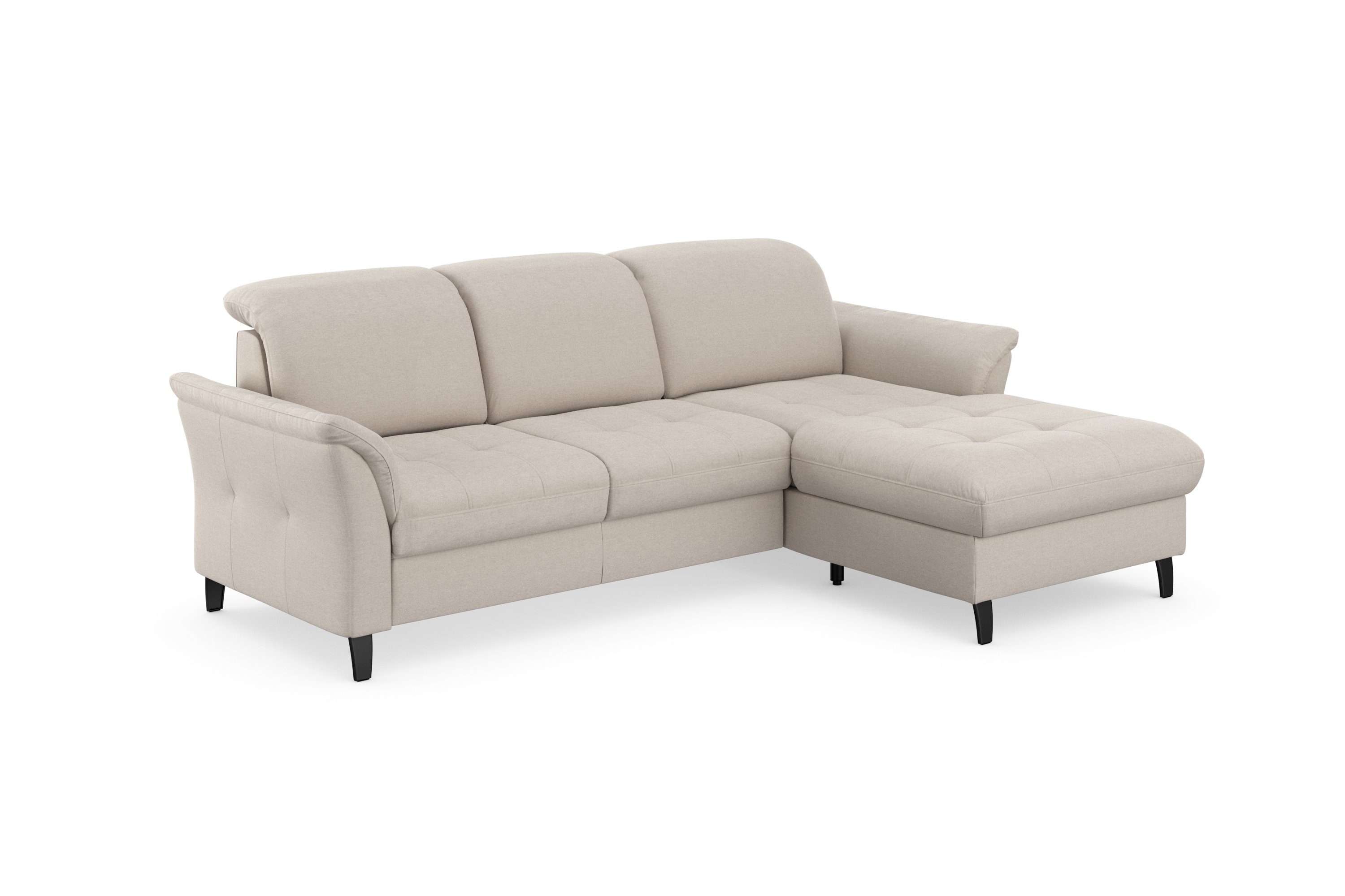 sit&more Ecksofa Maggiore, Bettkasten Bettfunktion wahlweise mit und Kopfteilverstellung