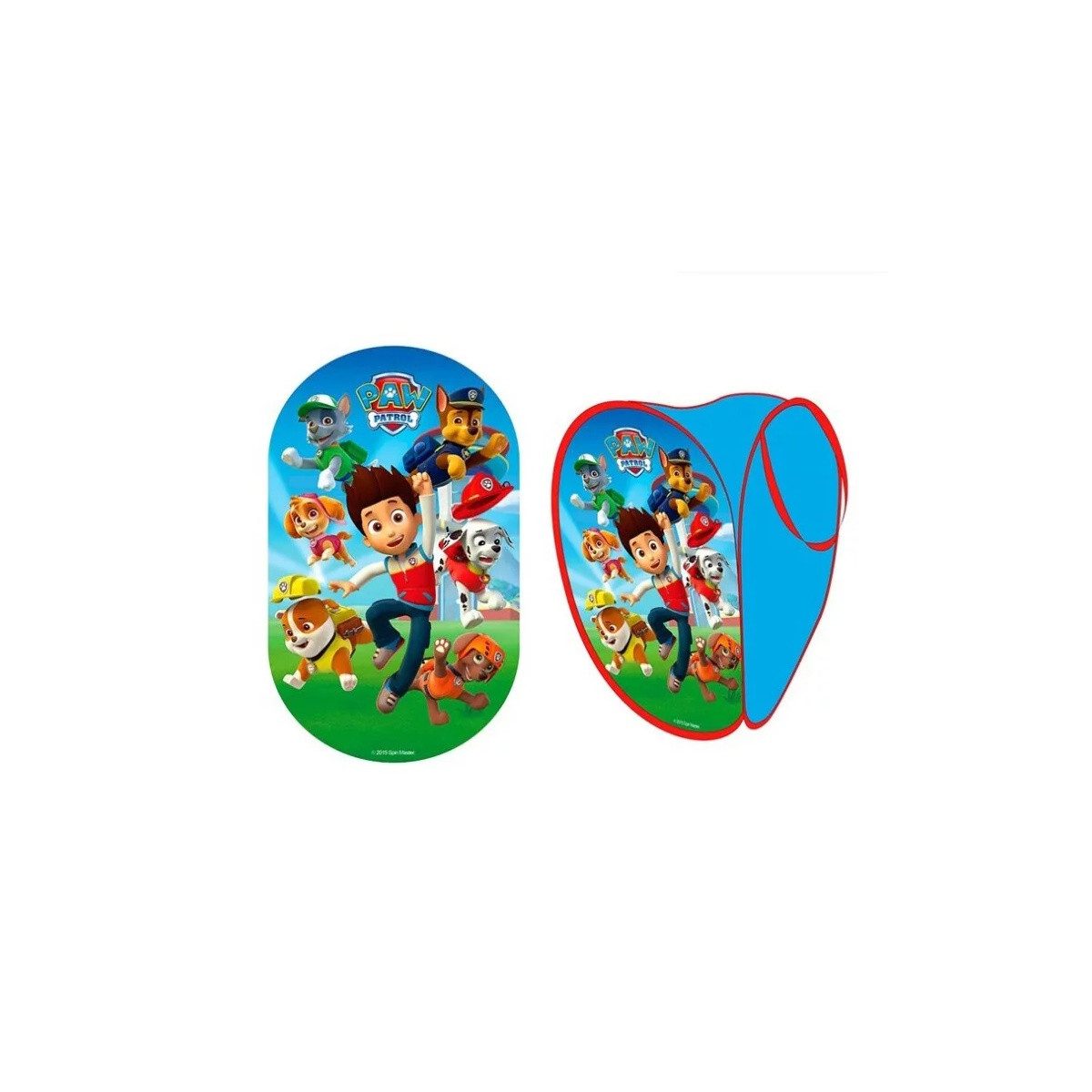 PAW PATROL Aufbewahrungsbox Paw Patrol Happy Team Spielzeugaufbewahrung 35x60 cm