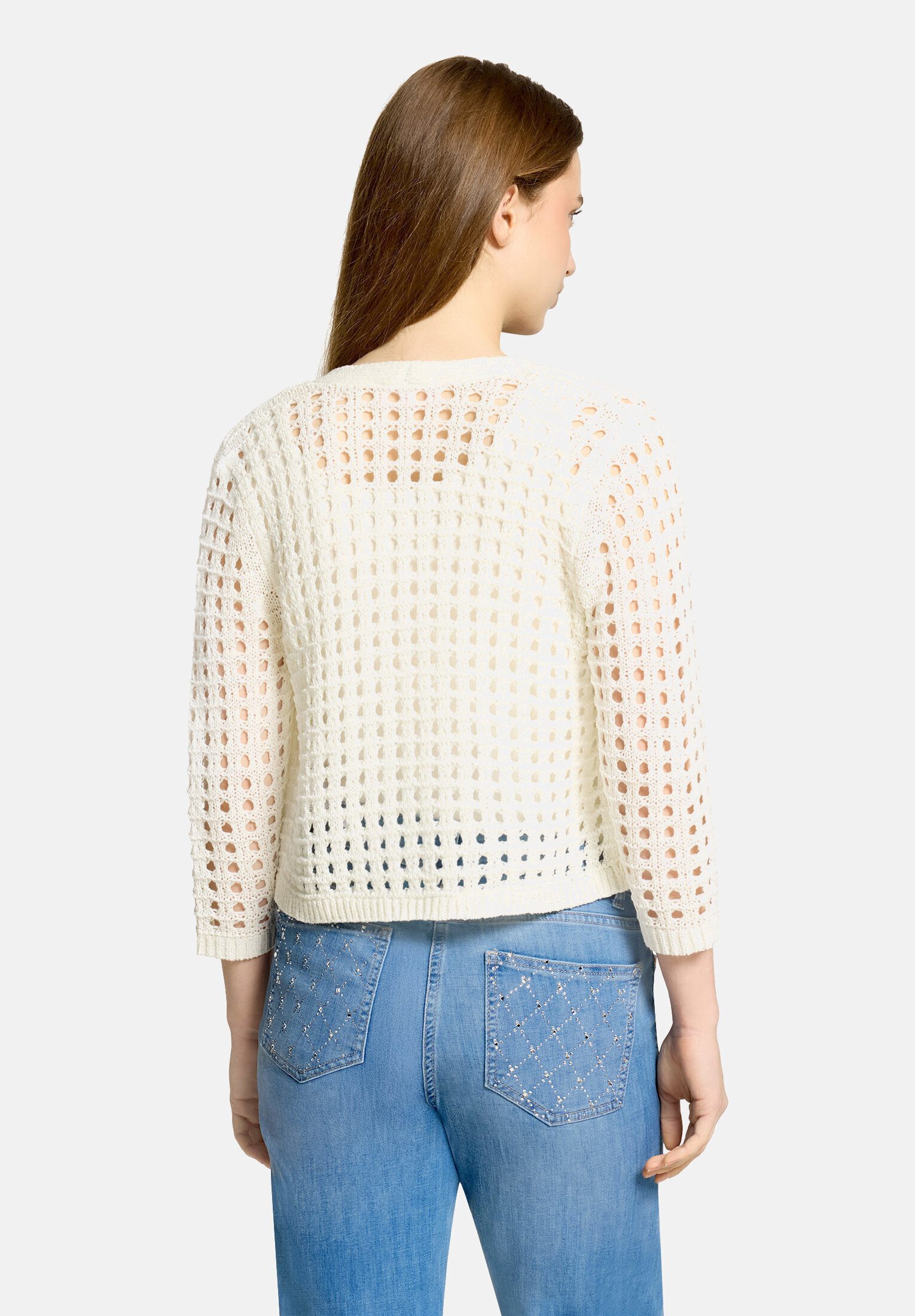Betty Barclay Strickjacke Damen mit Effektgarn (1-tlg)