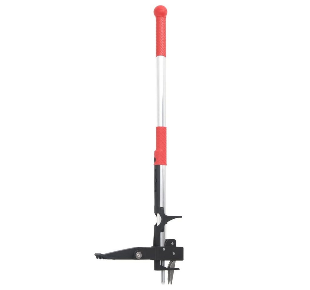 Thumbnail - vidaXL Unkrautstecher, Unkrautstecher Rot und Silbern 99,5 cm Eloxiertes Aluminium