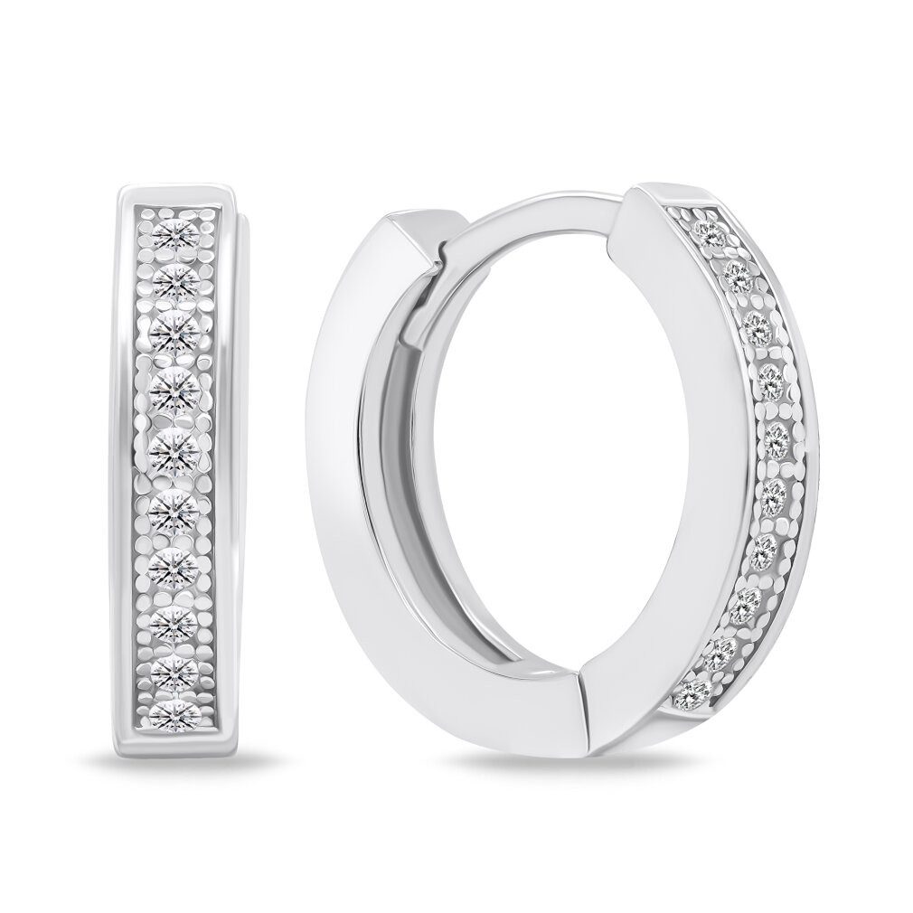 Brilio Silver Ohrring-Set Silberne Ohrringe mit Zirkonen EA668W