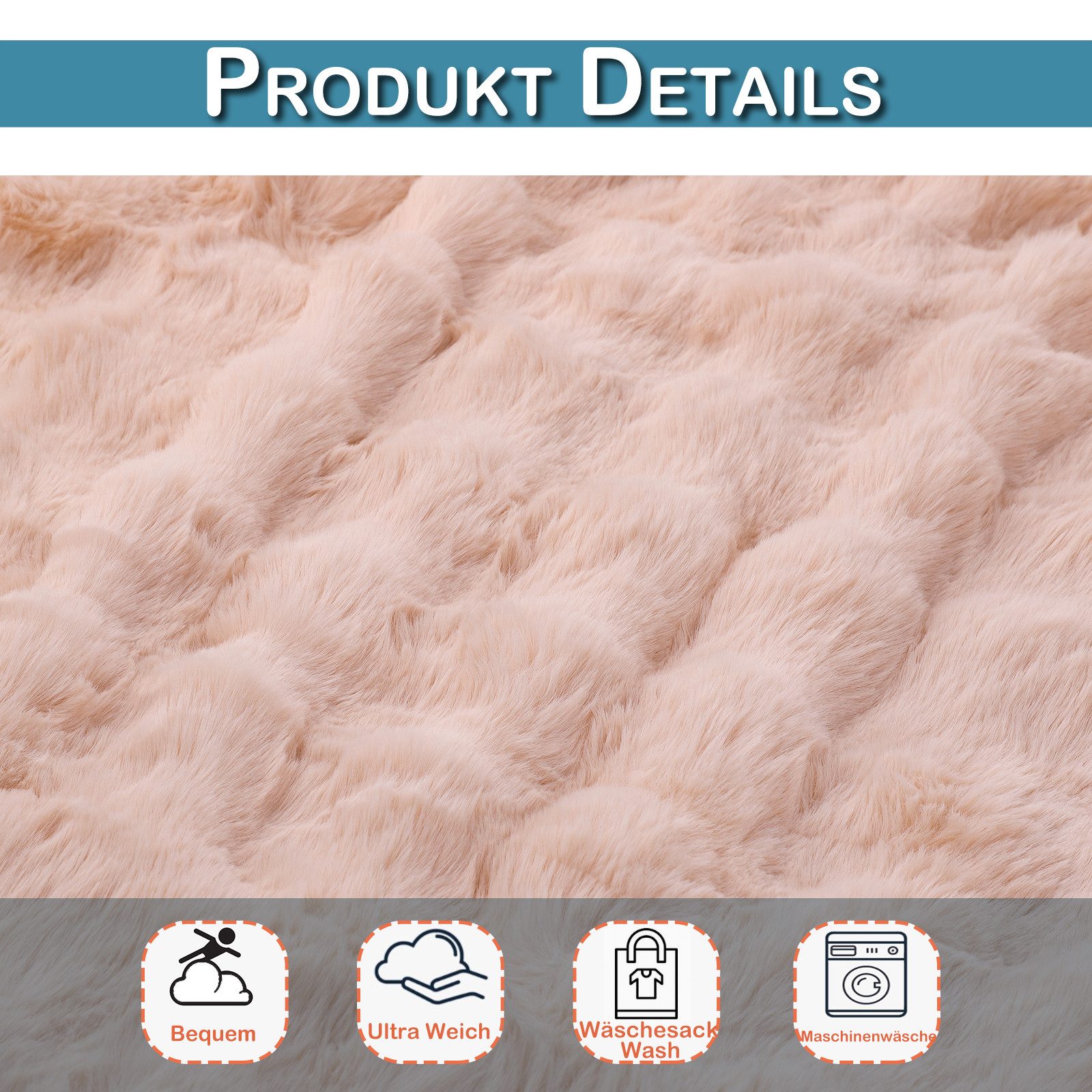 Überwurf Plüsch Kuscheldecke Flauschig Decke, Super günstig online kaufen