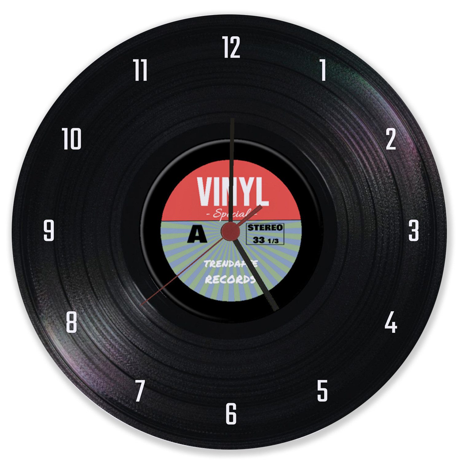 speecheese Wanduhr Retro Vinyl Special Schallplatte günstig online kaufen