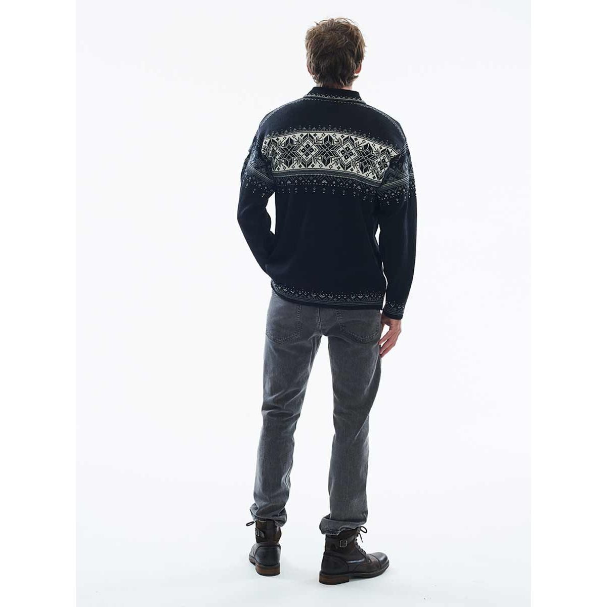 Dale of Norway Sweatshirt Blyfjell Sweater Traditioneller Herrenpullover aus 100% leichter Wolle, designed und