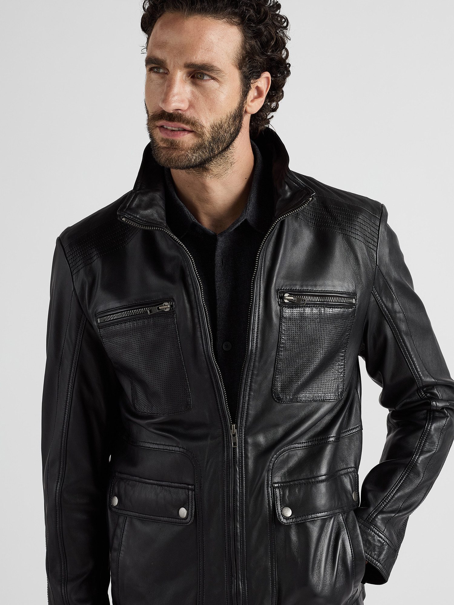 JCC Lederjacke 402293