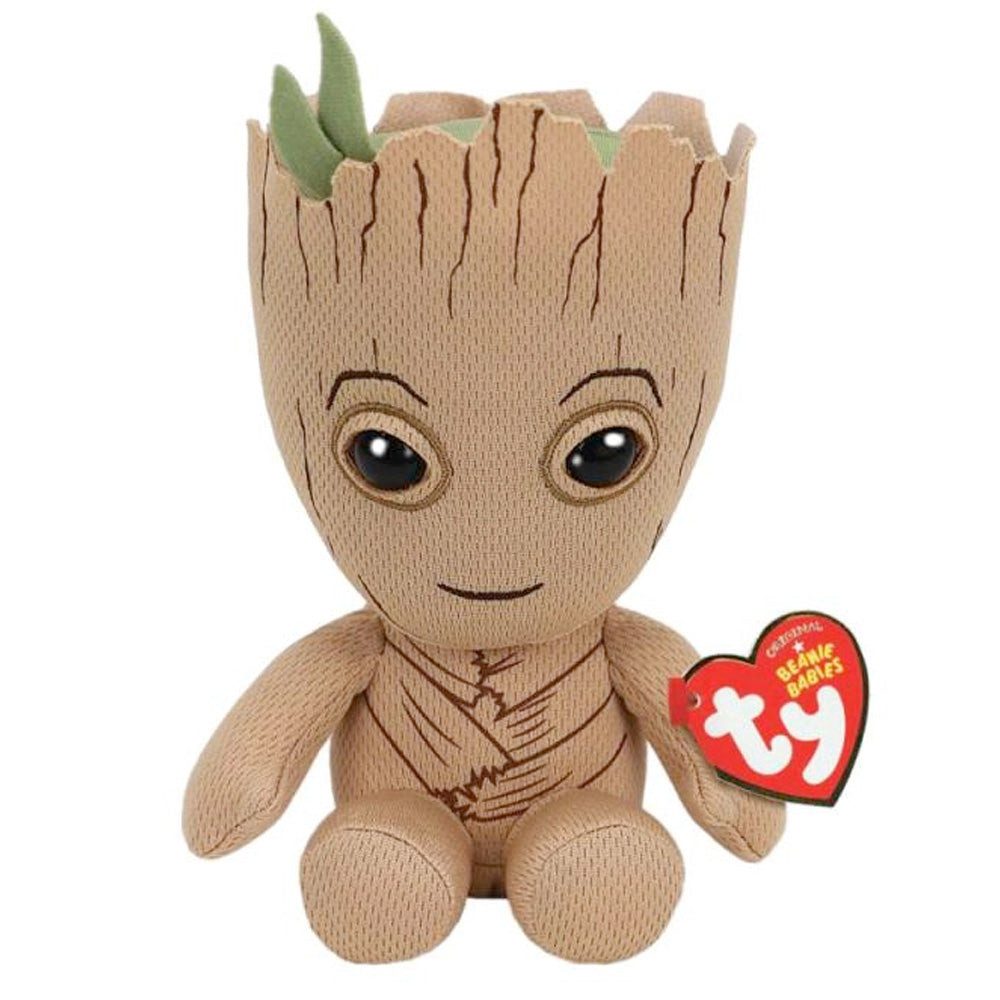 MARVEL Plüschfigur Marvel Groot Plüsch, 15 cm
