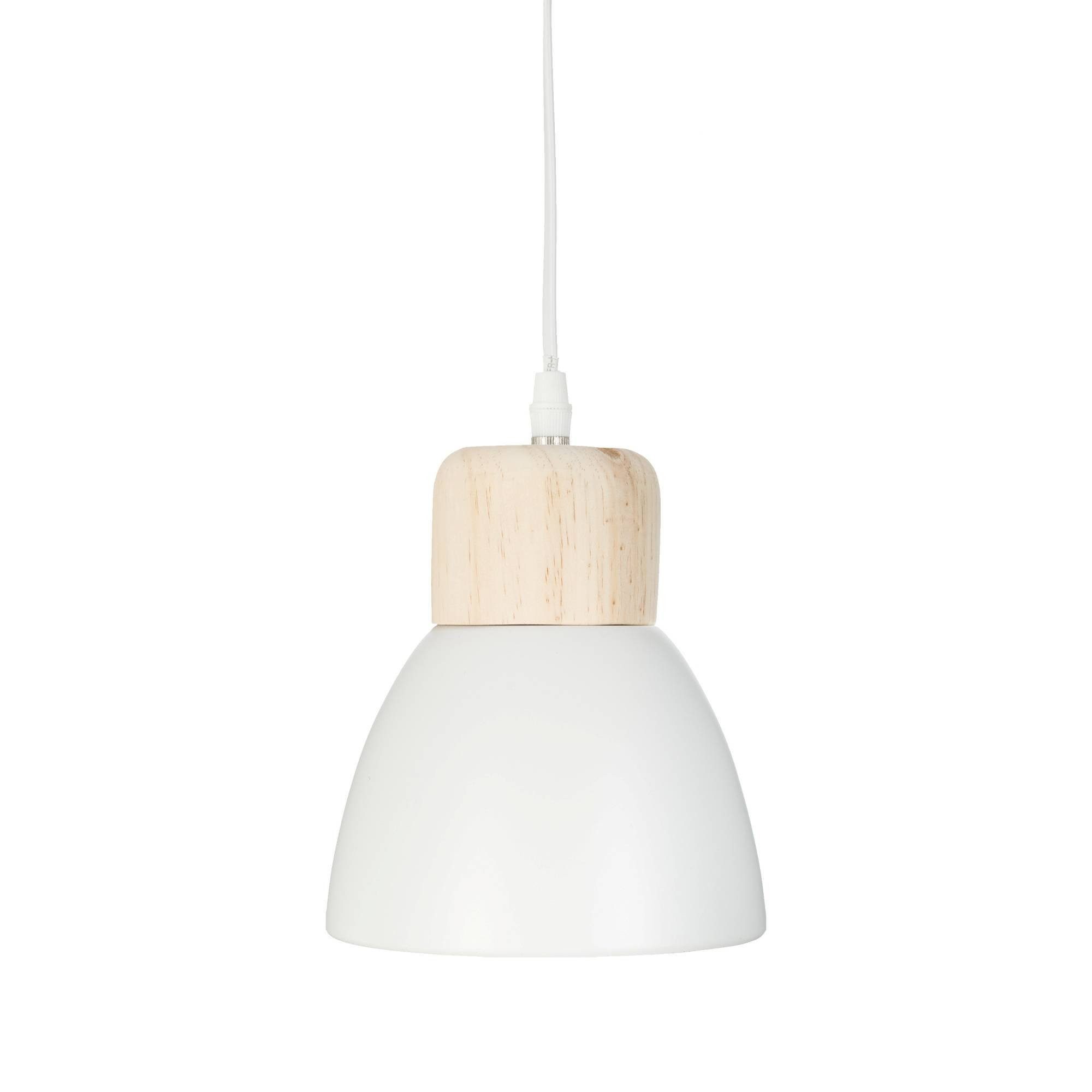 Atmosphera Créateur d'intérieur Pendelleuchte Hängeleuchte Scandi COLOR BREAK, Ø 15 cm, Leuchte mit Dekofunktion, ohne Leuchtmittel