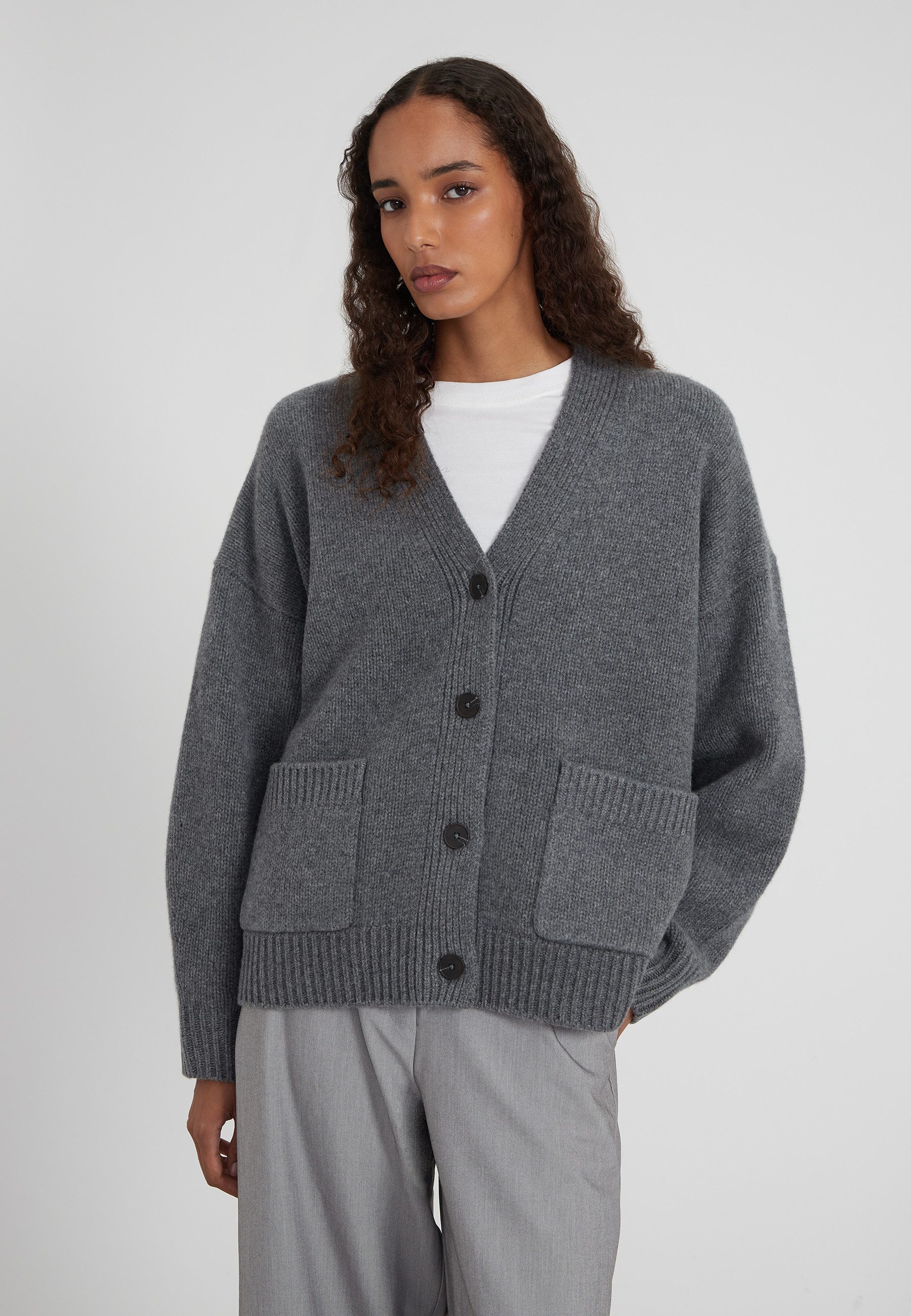 Cardigan Merino-Kaschmir Gemisch OVERSIZED CARDIGAN