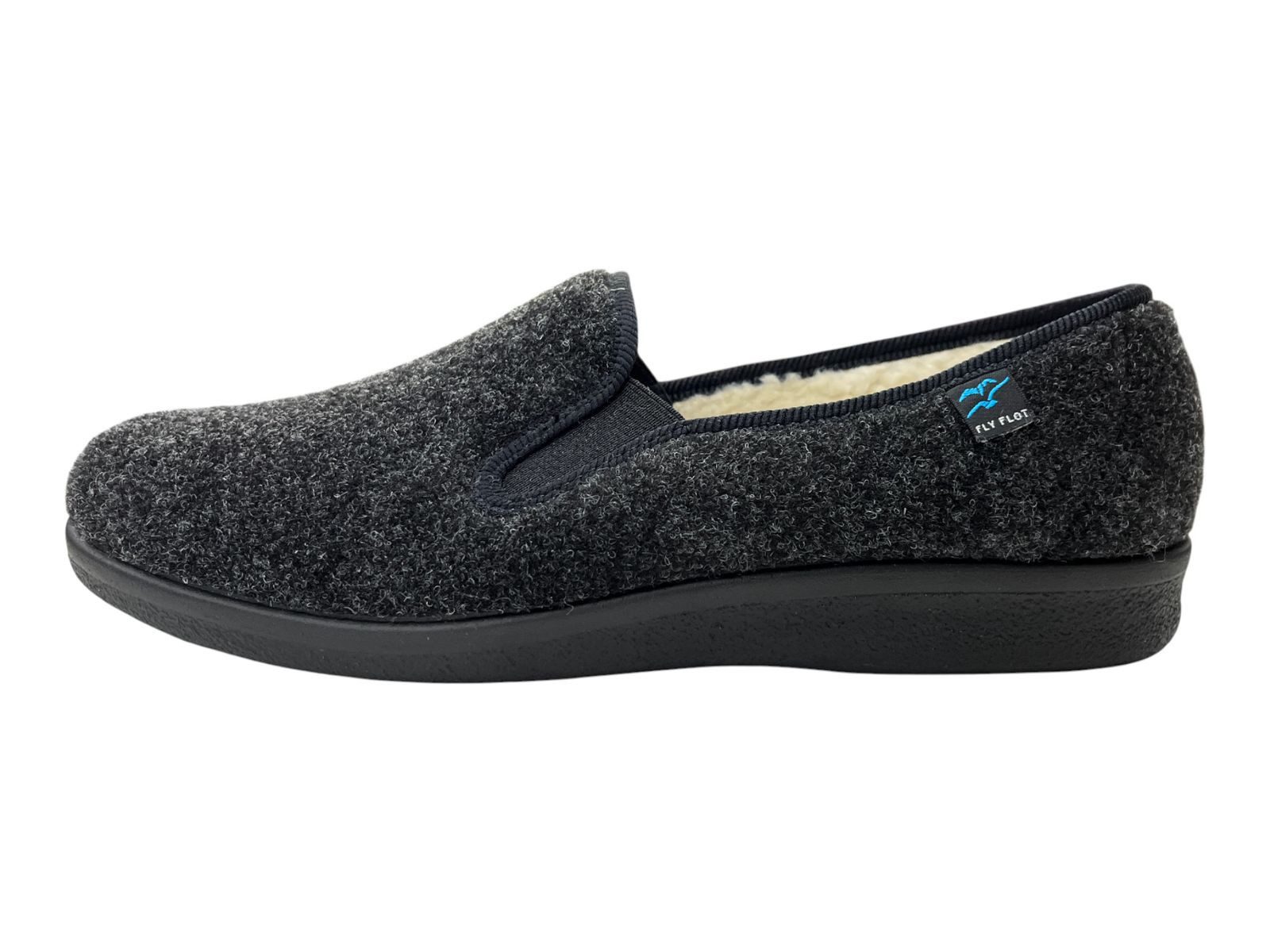 Fly Flot FLY FLOT Herren Hauschuhe 240049-01 black Hausschuh
