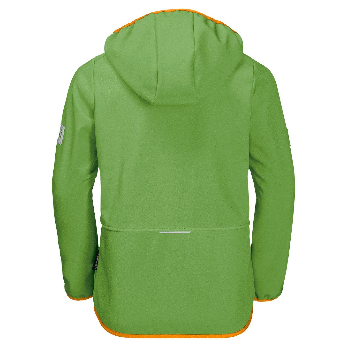 Jack Wolfskin Softshelljacke Fourwinds (wind-& wasserabweisend) grün Kinder