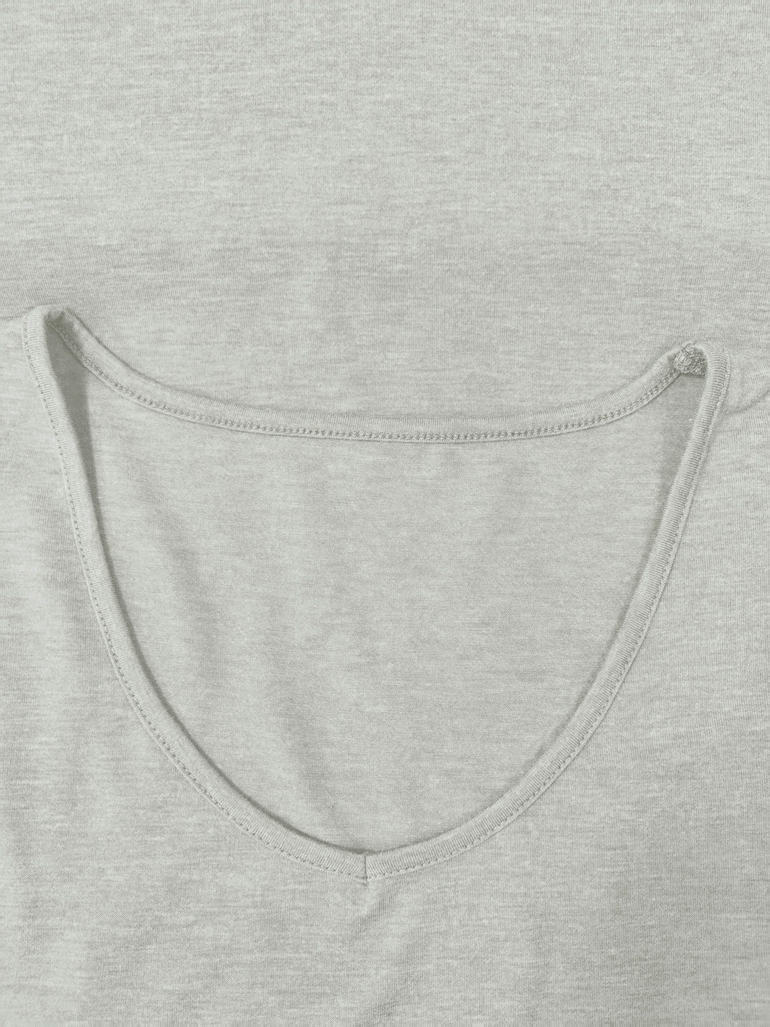 V-Shirt Bequemes Shirt Damen Ärmellos Sommer Basic-Shirt mit Klee Print