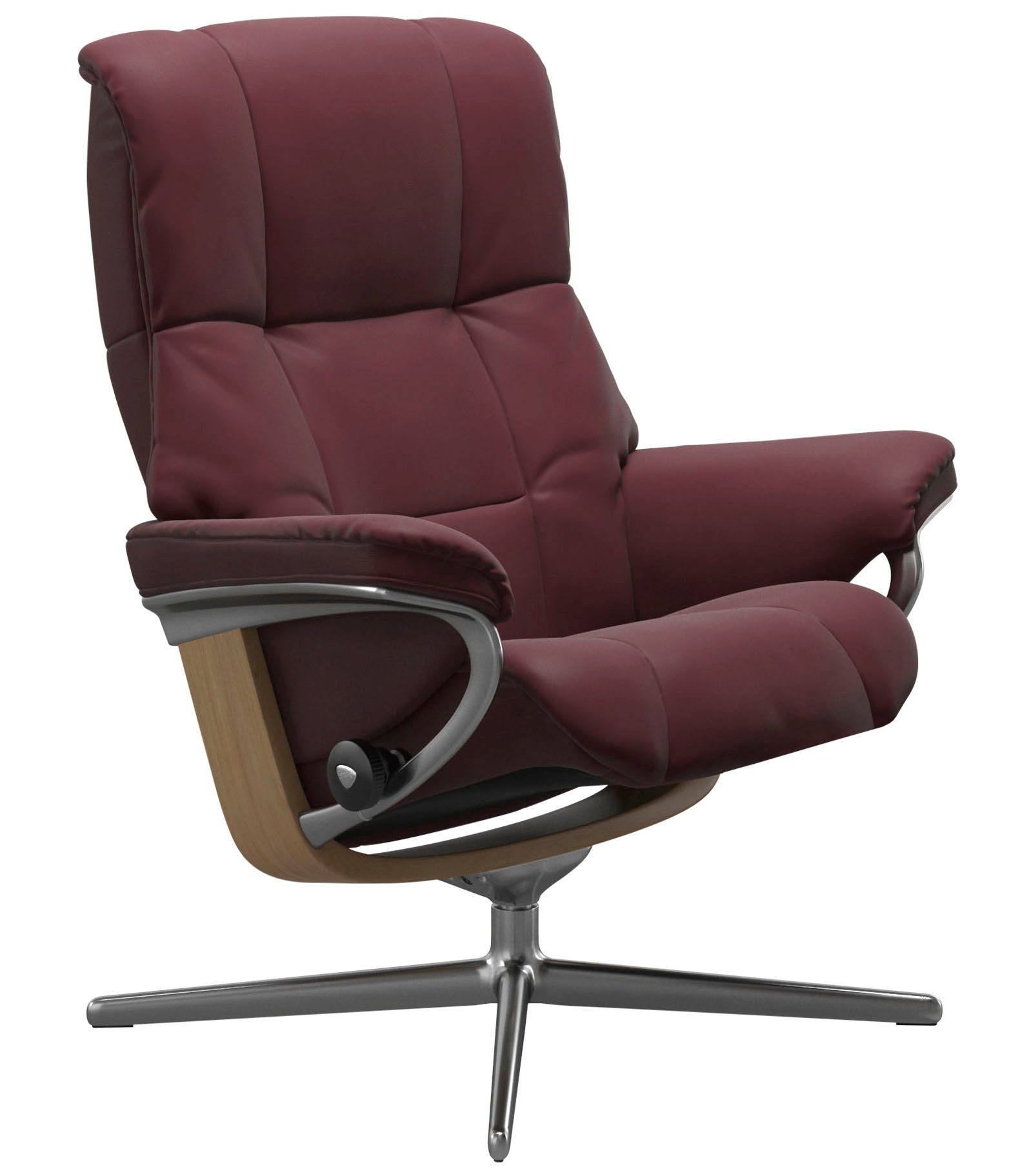 Stressless® Relaxsessel Mayfair, mit Cross Base, Größe S, M & L, Holzakzent Eiche