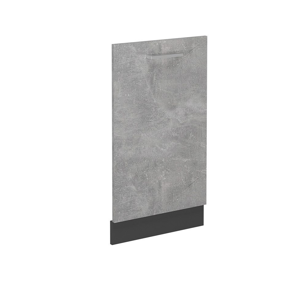 Vicco Frontblende R-Line, Beton/Anthrazit, 45 cm ohne Arbeitsplatte (1 St)