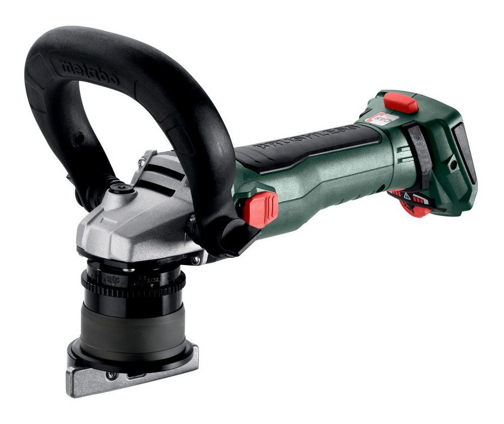 metabo Akku-Fräse KFMVB 18 LTX BL 4 RF, 18 in V, Metall-Kantenfräse Ohne Akku in metaBOX 215