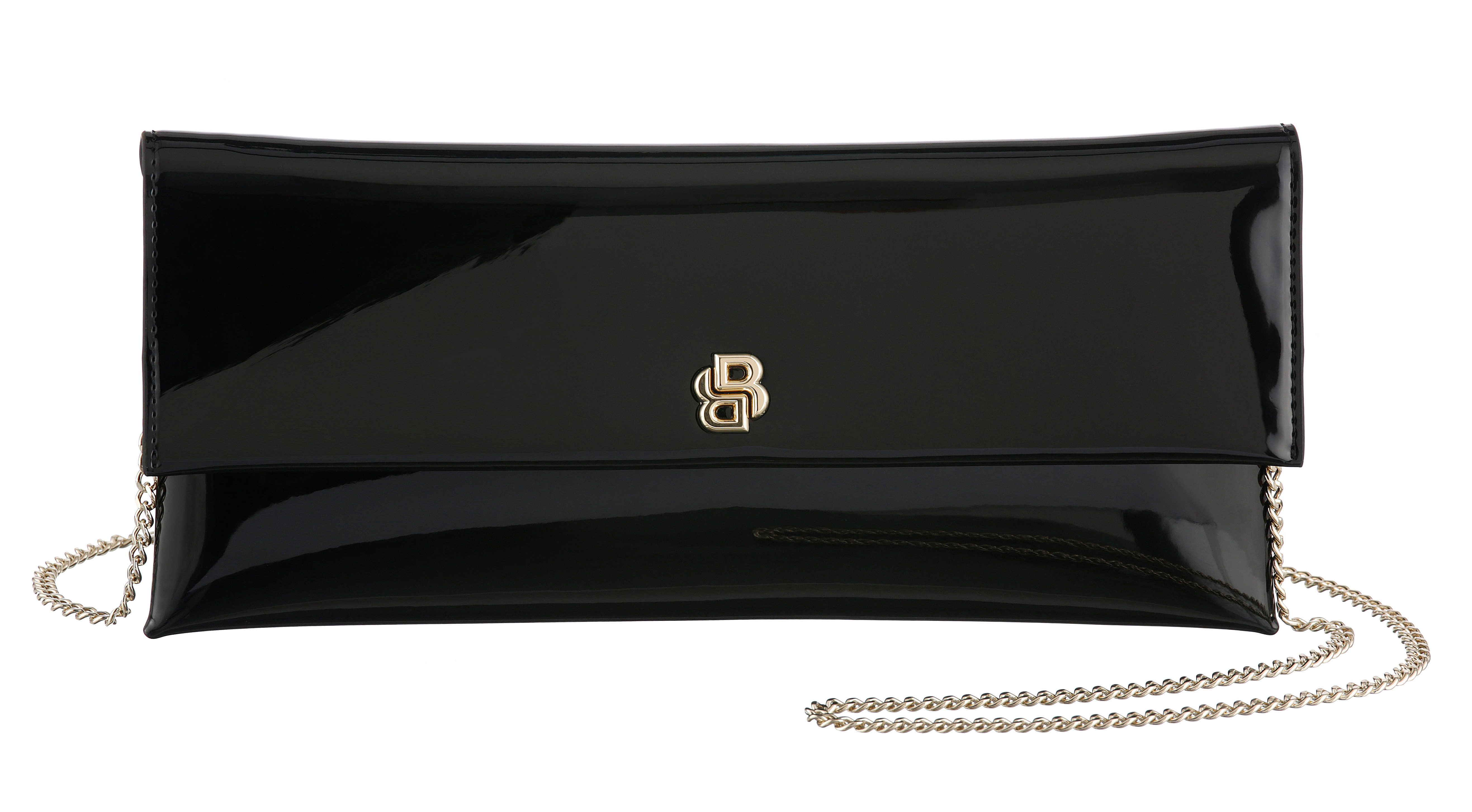 BOSS Clutch BEYOND Clutch, Damen Schultertasche, Abendtasche, Partytasche mit Zierkette