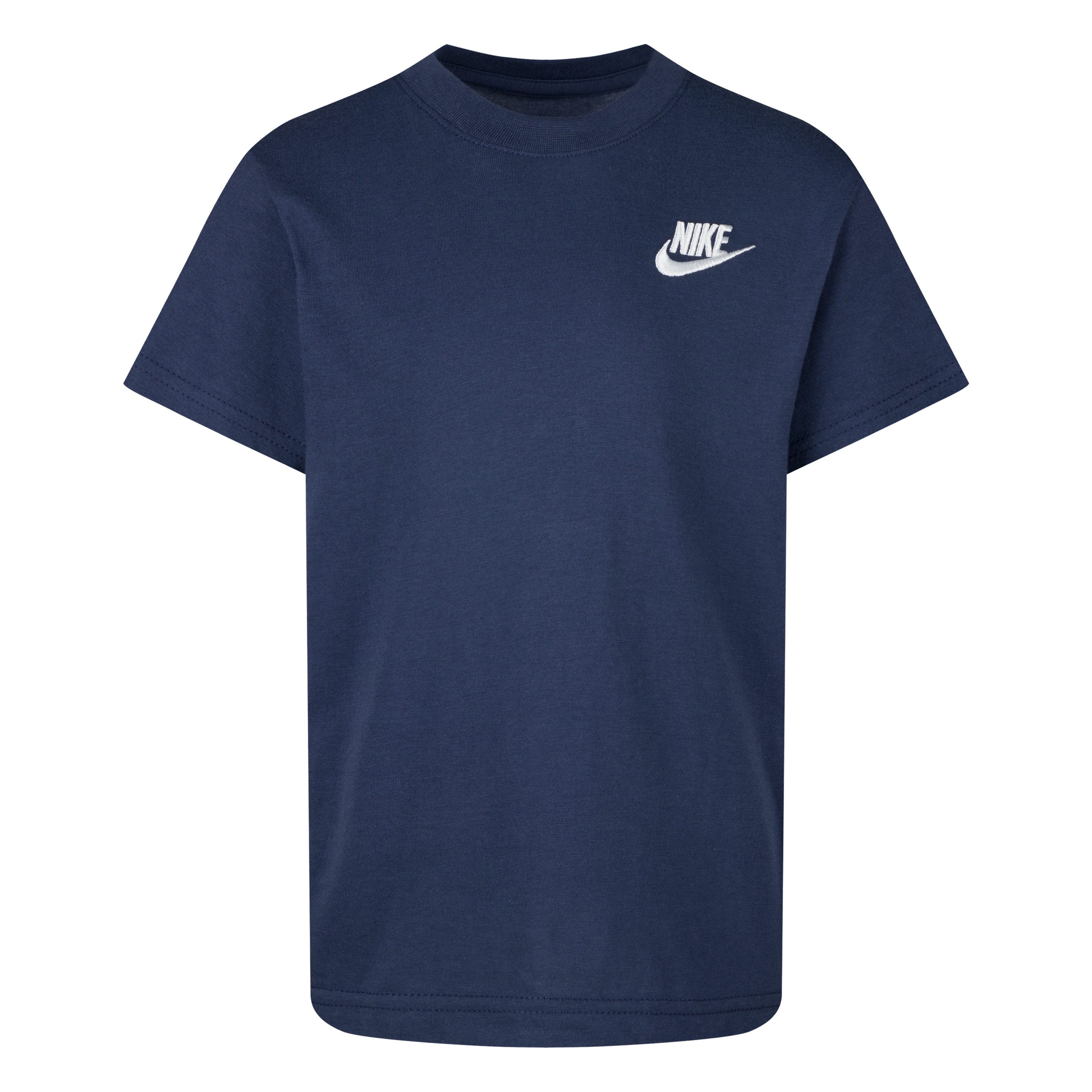 Nike Sportswear T-Shirt NKN NSW EMBROID FUTURA TEE mit Rundhalsausschnitt, Kurzarm-Design, aus Baumwolle und Polyester