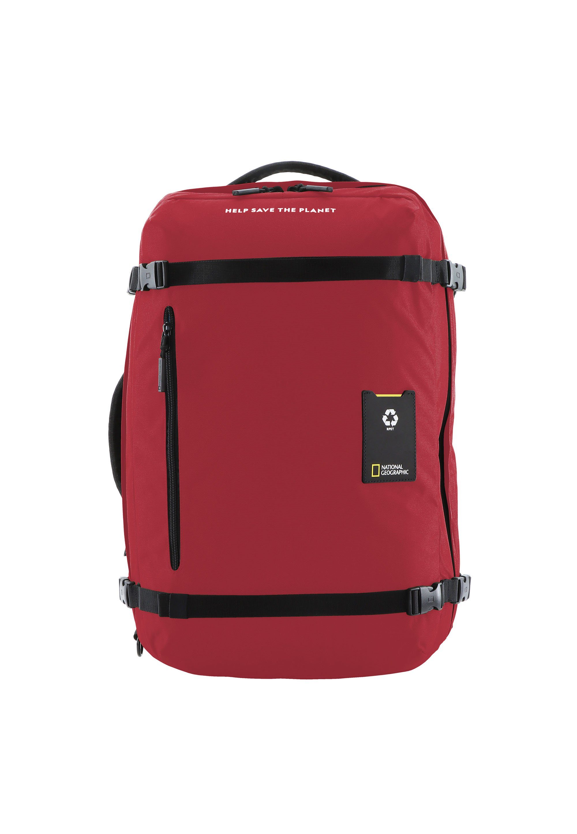 NATIONAL GEOGRAPHIC Cityrucksack OCEAN, aus recycelten PET-Flaschen