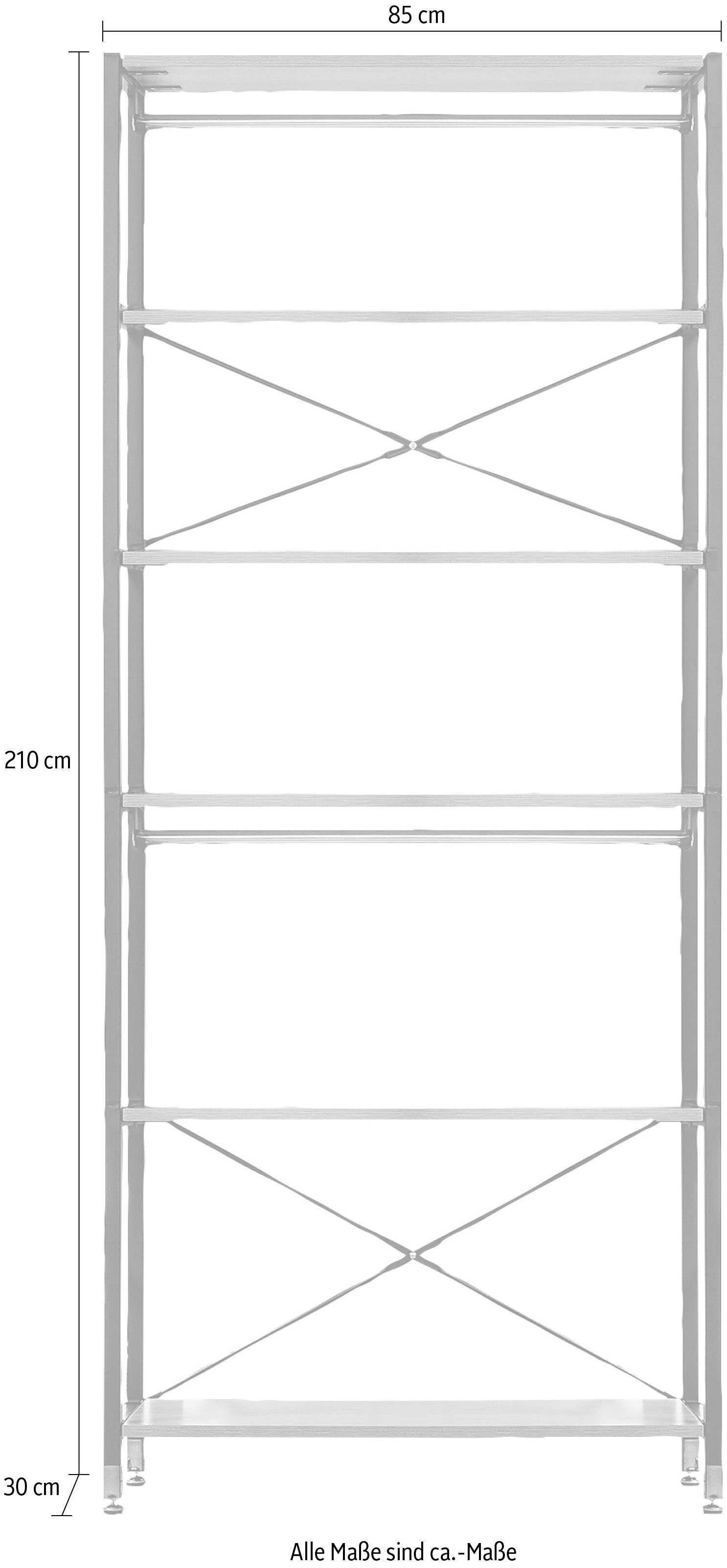 Kleiderstangen inklusive Home affaire Standregal, 2