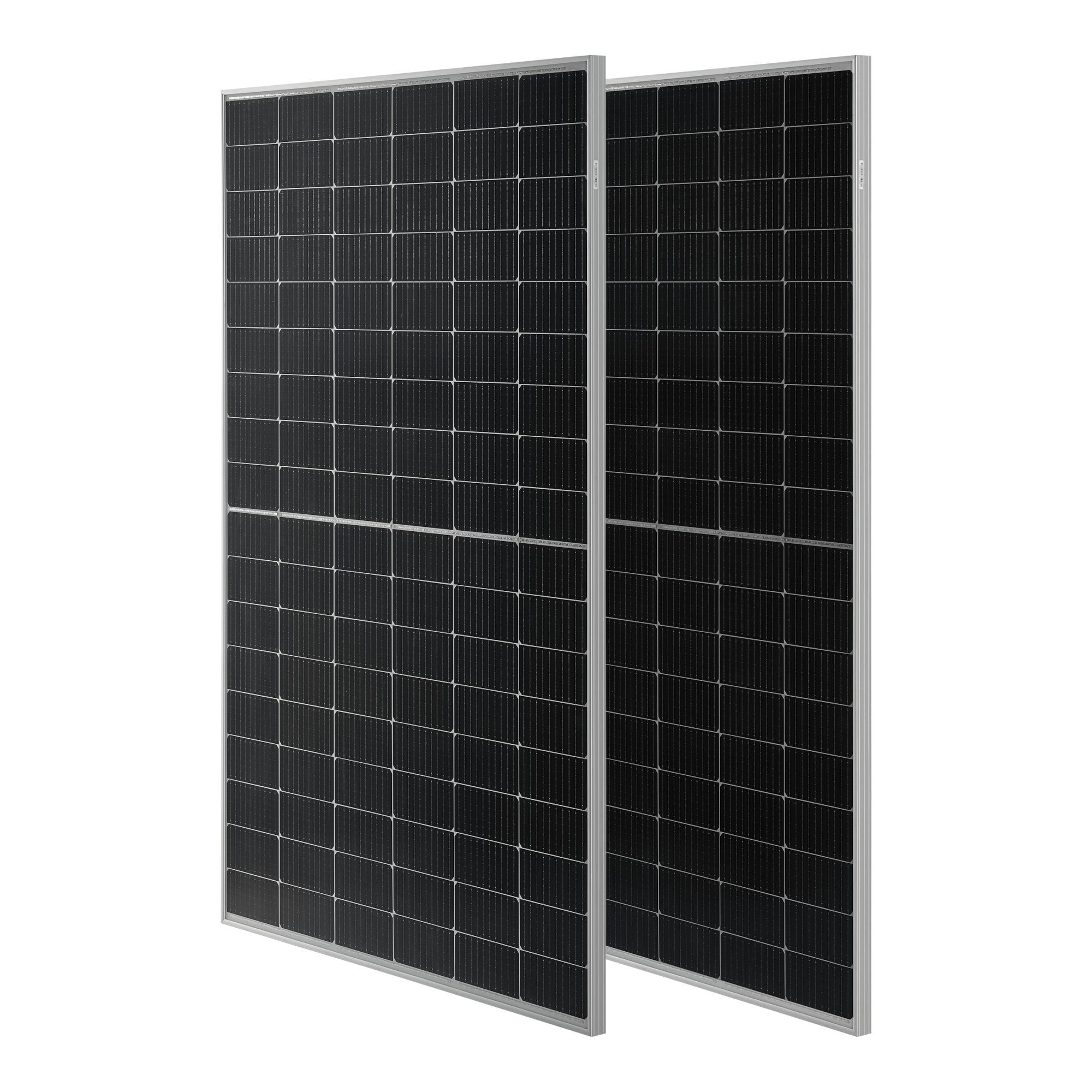 pro.tec Solaranlage, 800 W, (2-St), »Brusson« Balkonkraftwerk mit 2x400W Solarmodulen + Inverter
