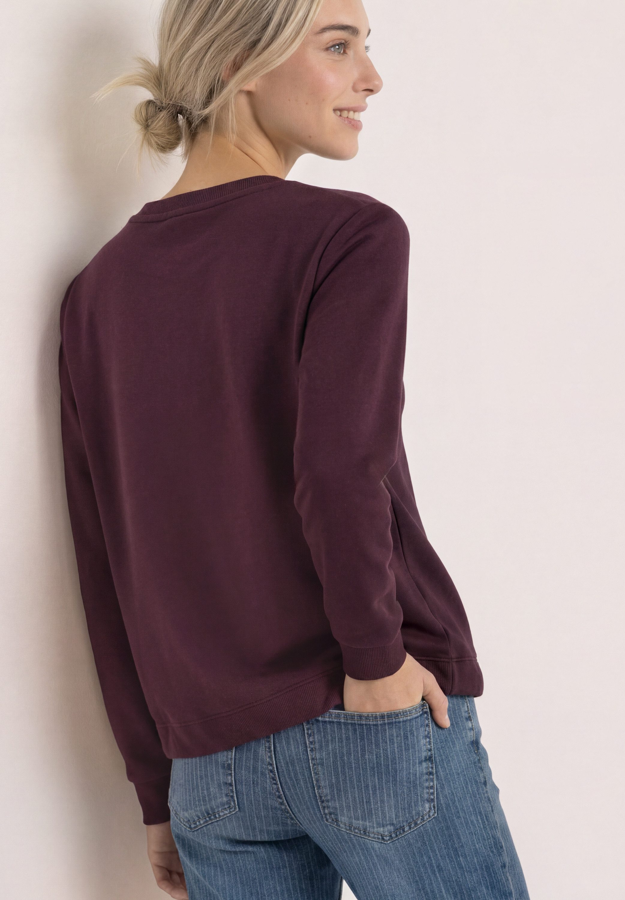 STREET ONE Sweatshirt mit Tunnelzug am Saum – Bild 2 von 5