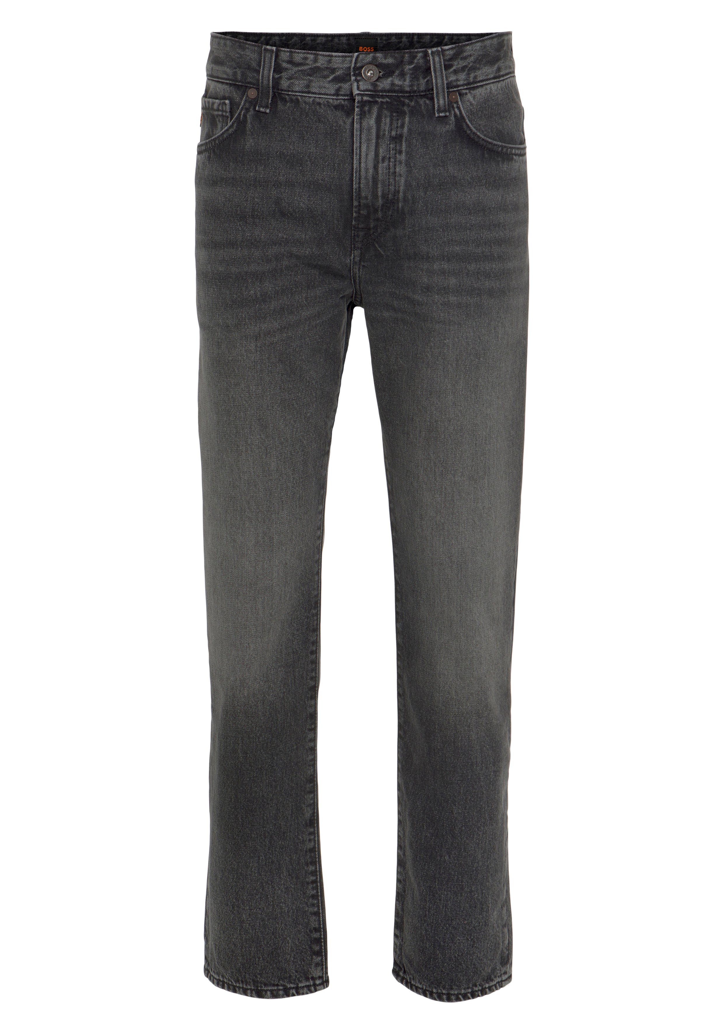 BOSS ORANGE Straight-Jeans Re.Maine BC mit BOSS ORANGE Markenlabel