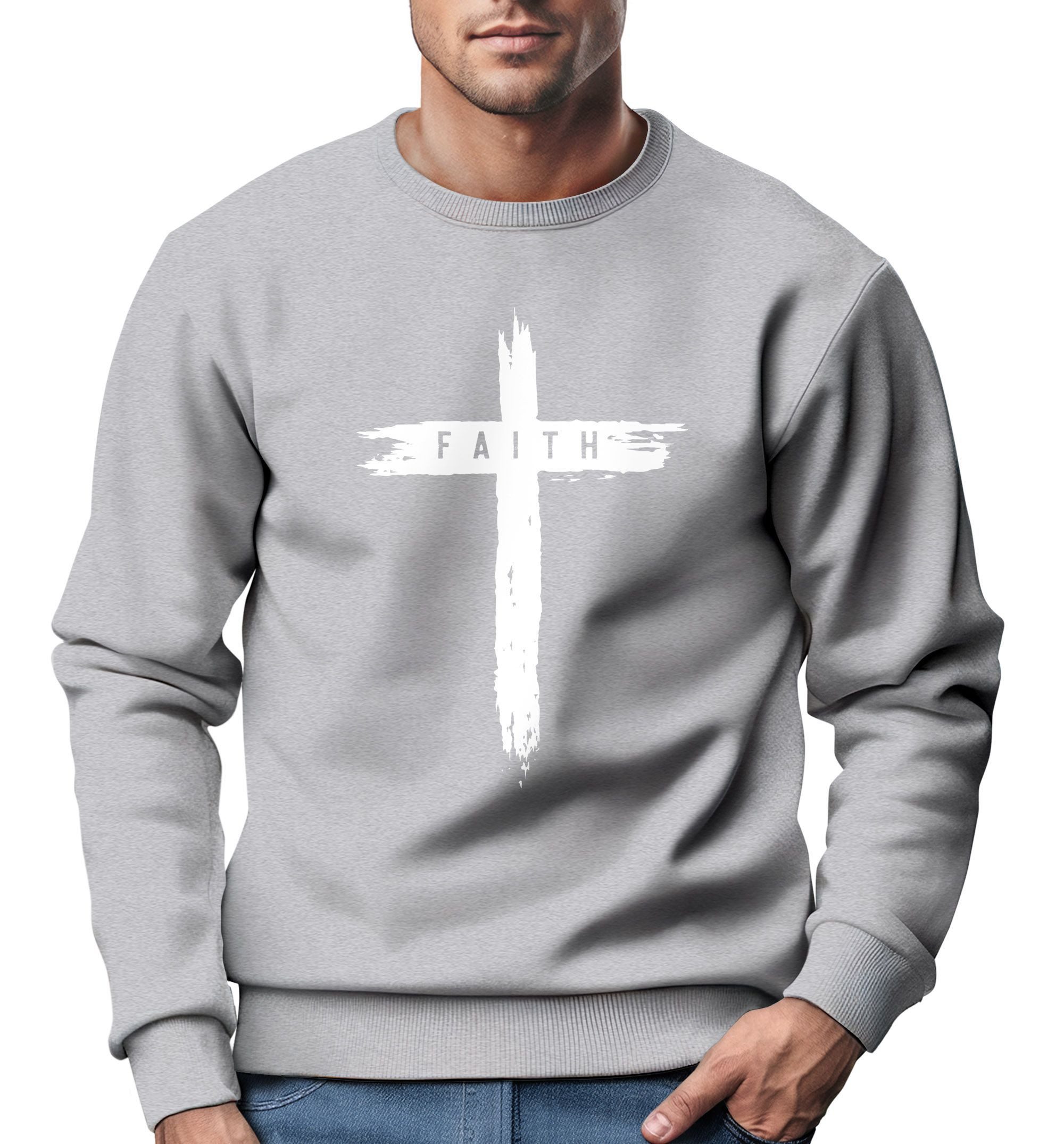 Neverless Sweatshirt Sweatshirt Herren Dinosaurier Aufdruck günstig online kaufen
