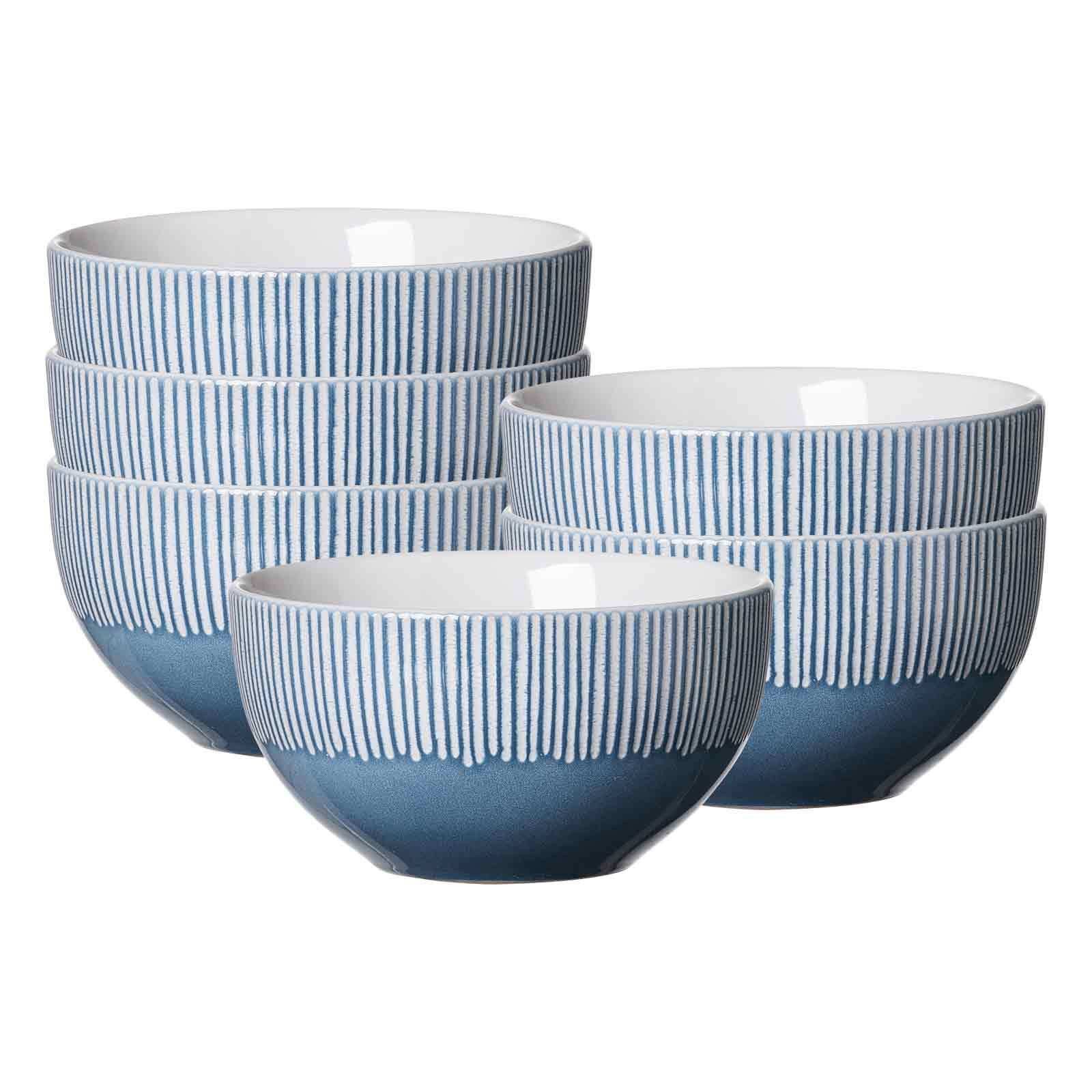 Ritzenhoff & Breker Schale Banda Schalen ø 14 cm 6er Set, Steingut, (6x Schale, 6-tlg)