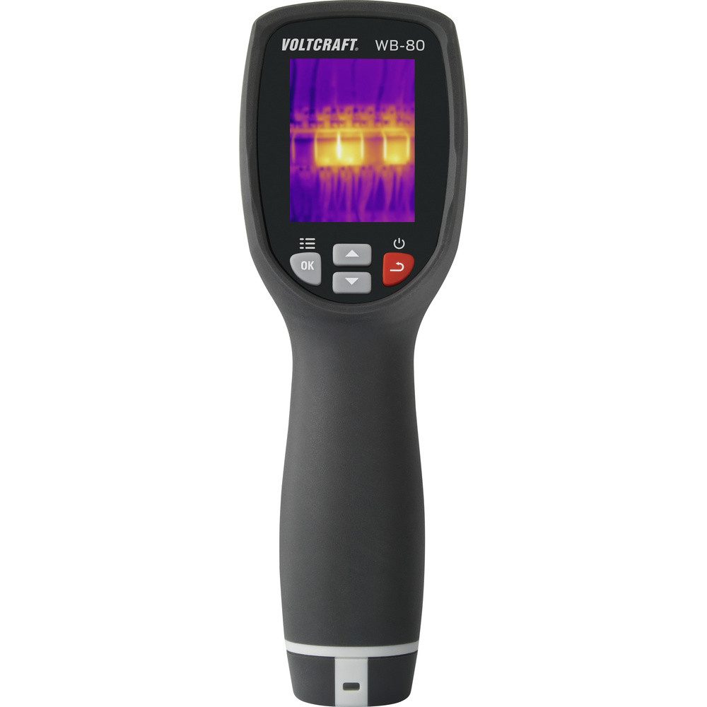 VOLTCRAFT Wärmebildkamera VOLTCRAFT WB-80 Wärmebildkamera -20 bis 600 °C 32 x 32 Pixel 9 Hz int, WB-80