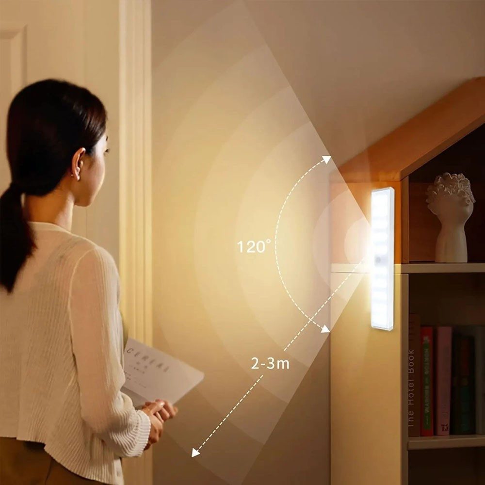 QUBEBU Schrankleuchte 3er LED Unterbauleuchte Schrankbeleuchtung günstig online kaufen