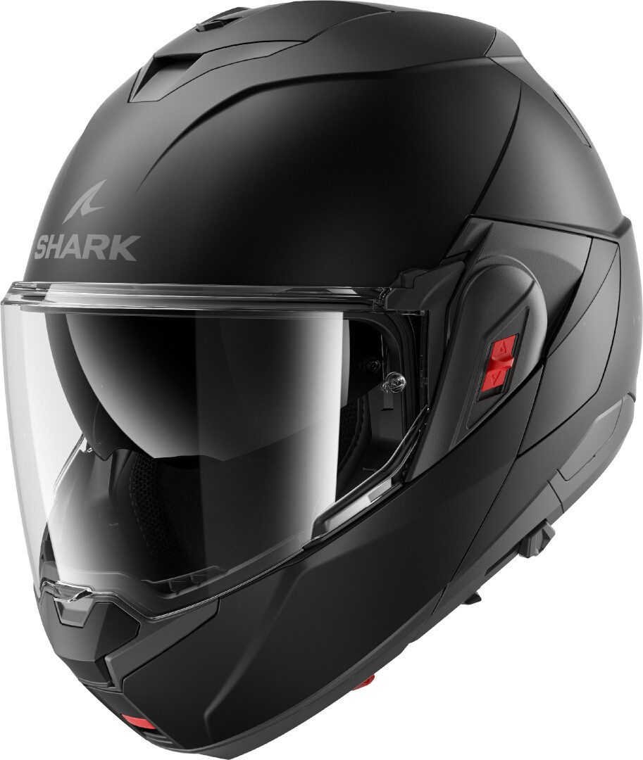 Shark Motorradhelm Oxo Blank Klapphelm, integriertes Sonnenvisier