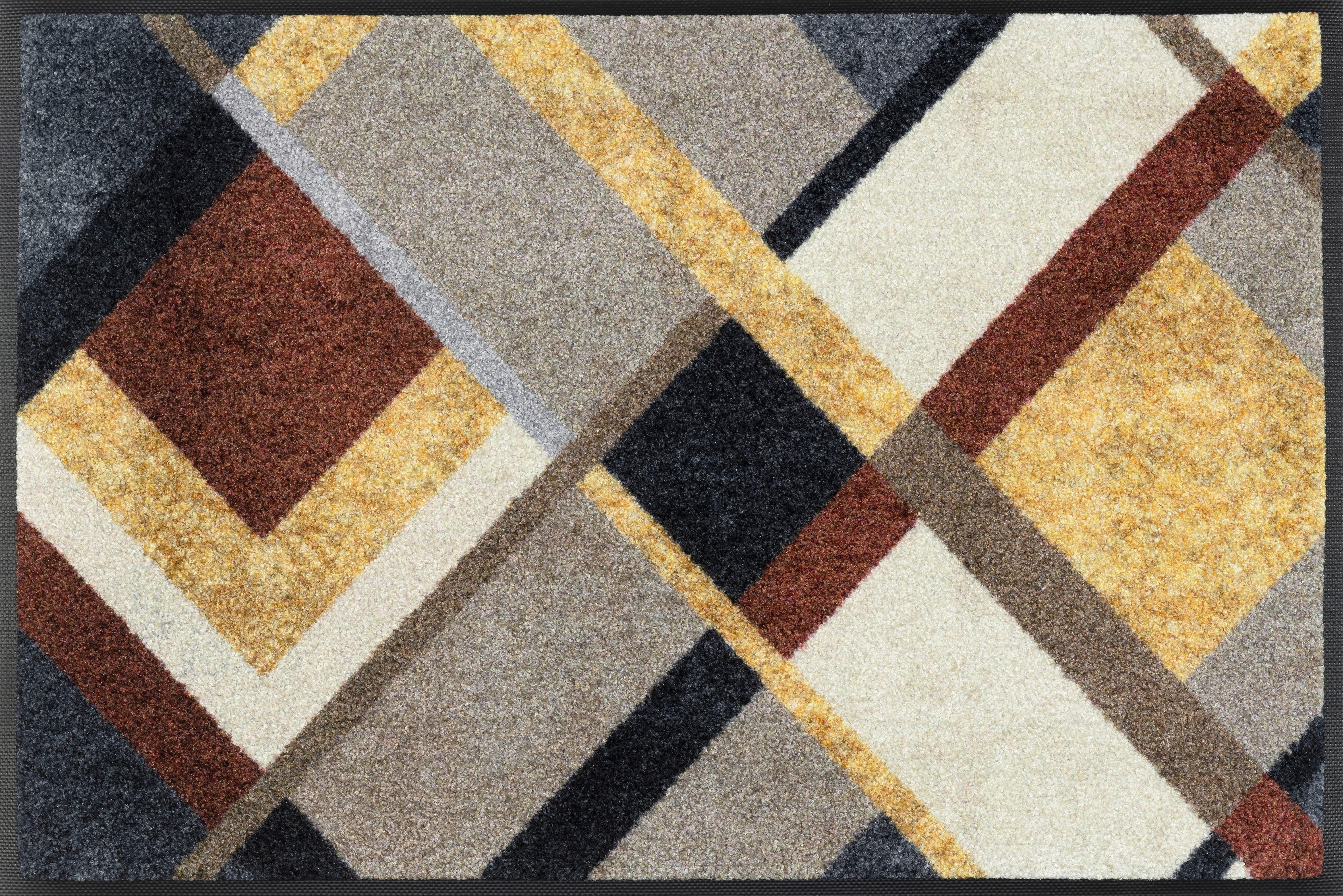 Fußmatte Art Deco, wash+dry by geeignet und rutschhemmend, mm, Kleen-Tex, Outdoor Schmutzfangmatte, 7 Höhe: rechteckig, In