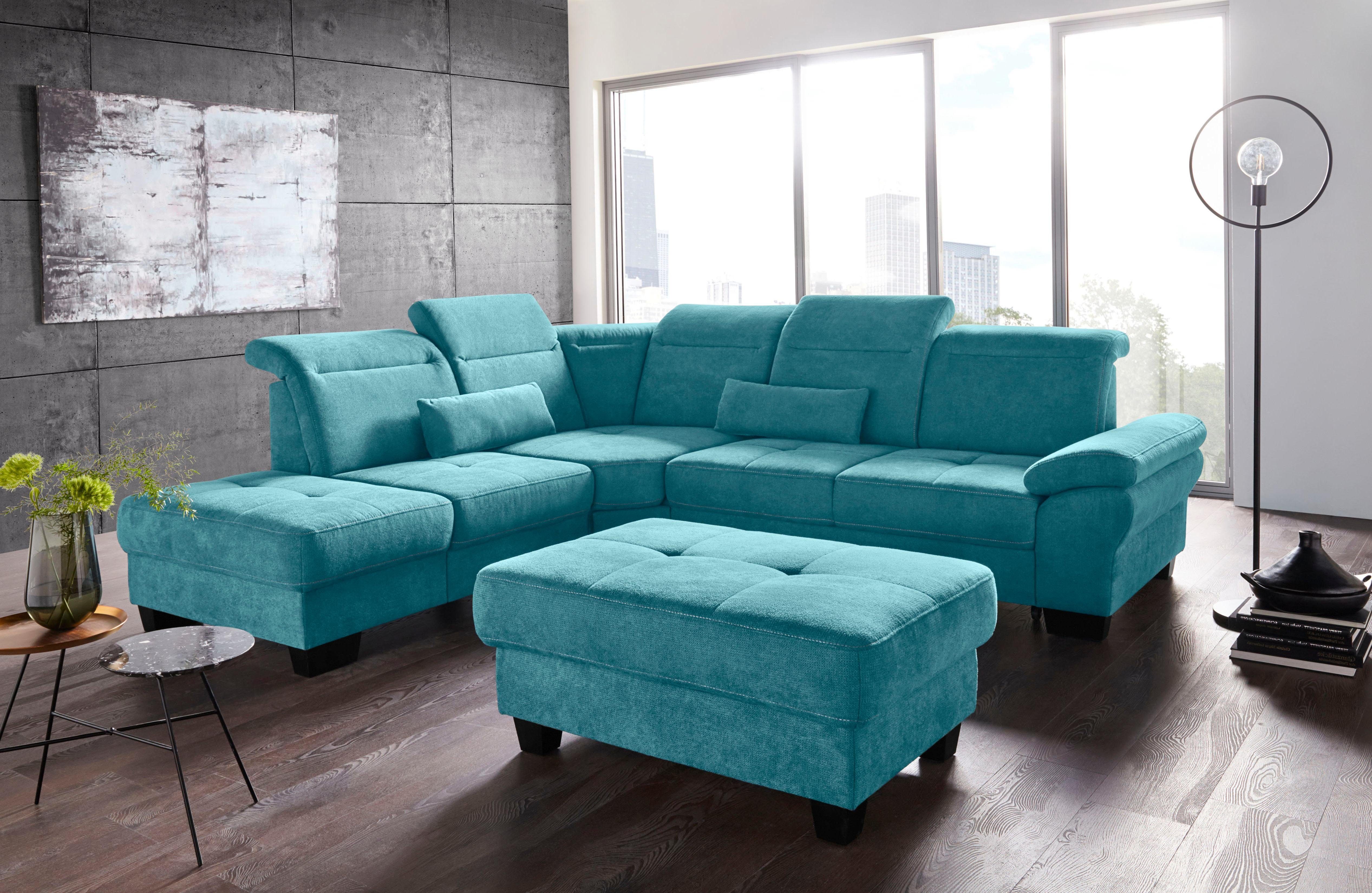 Places of Style Ecksofa Cornwall L-Form, günstig online kaufen