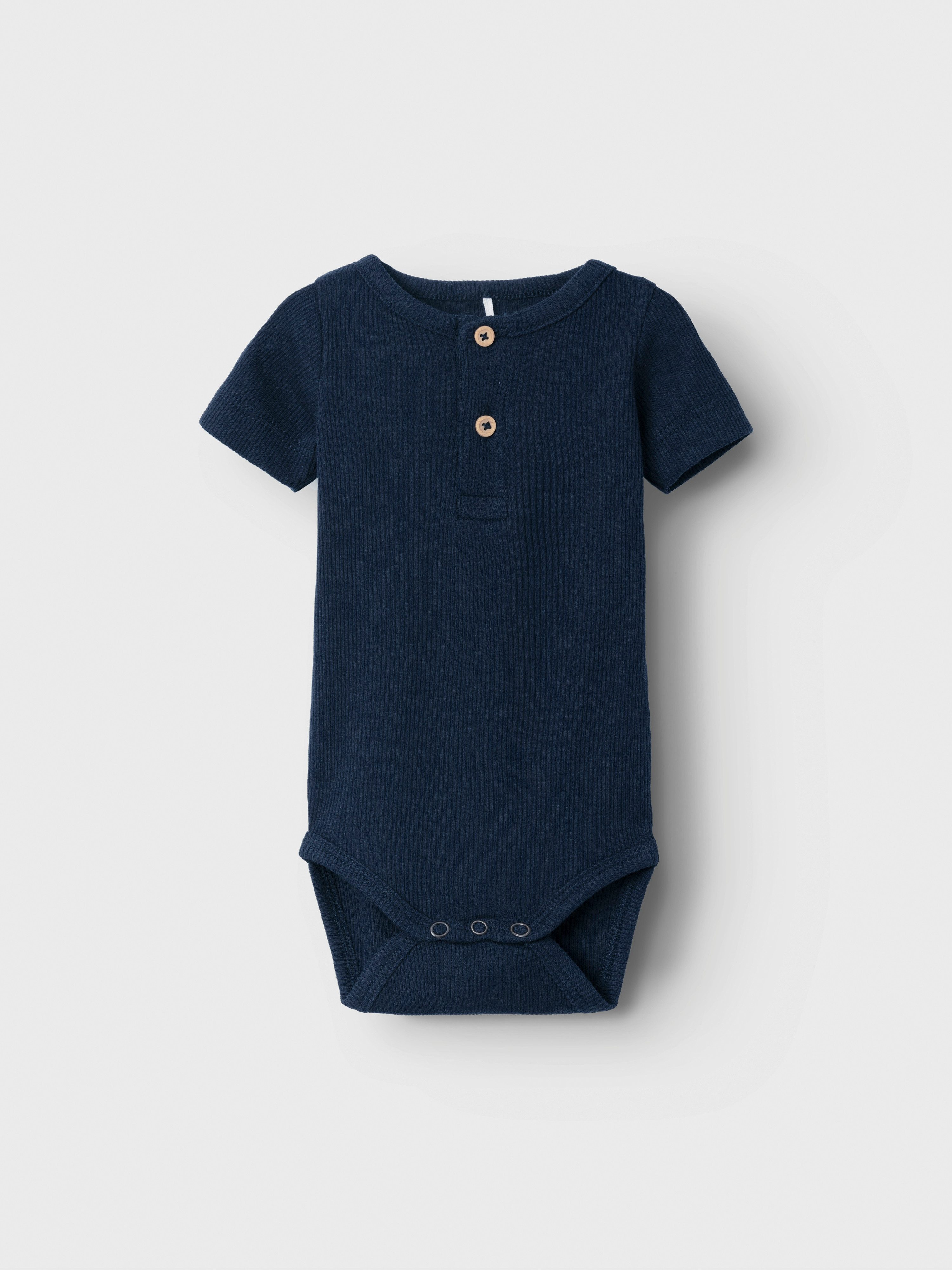 Name It Kurzarmbody NBMKAB SS BODY NOOS Baumwollmischung, Kurzarm, Knopf-Details