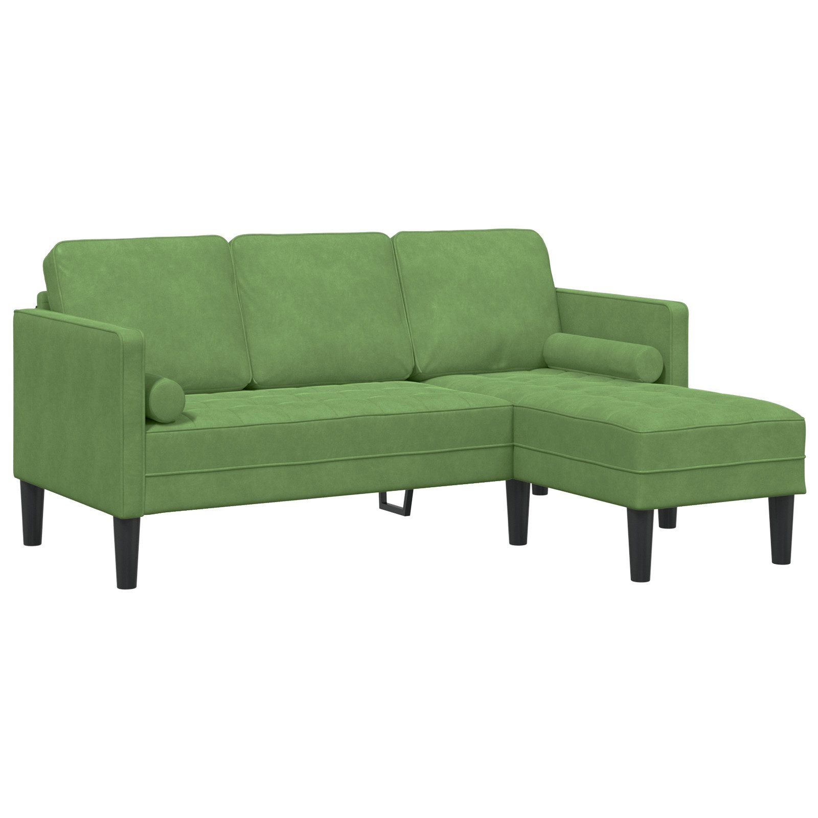 vidaXL Sofa 3-Sitzer Sofa mit Chaise günstig online kaufen