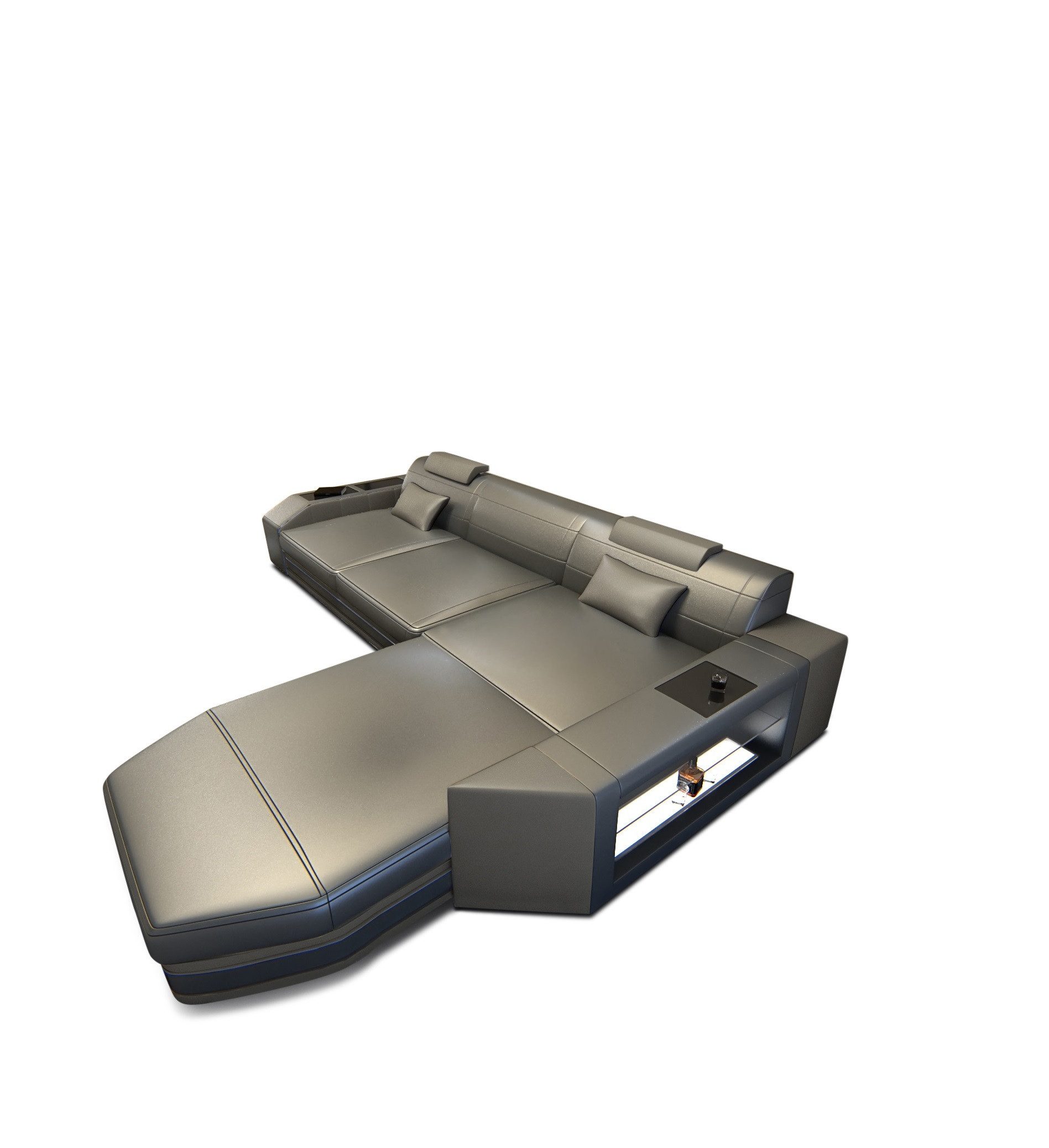 Sofa Dreams Ecksofa Ledercouch Sofa Leder günstig online kaufen