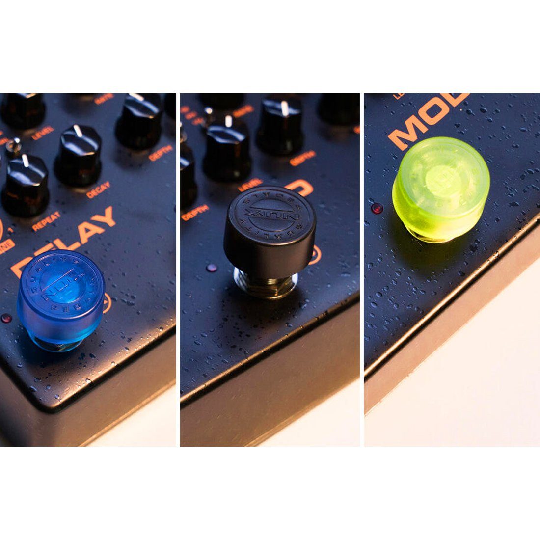 Nux E-Gitarre Nux NST-1 Pedal Topper Farbkappen