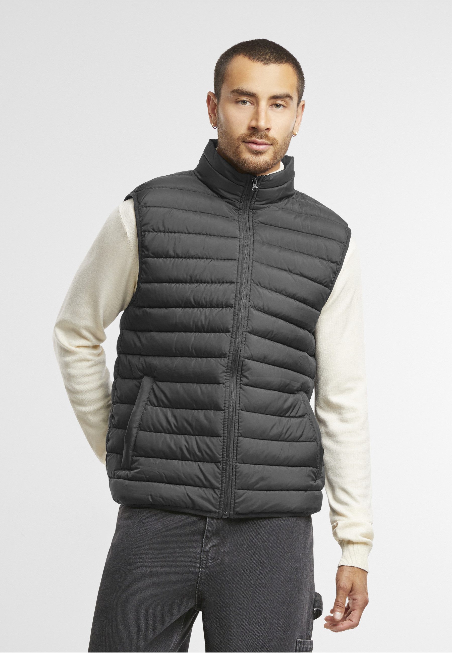 URBAN CLASSICS Steppweste Urban Classics Basic Light Weigh Vest (1-tlg)