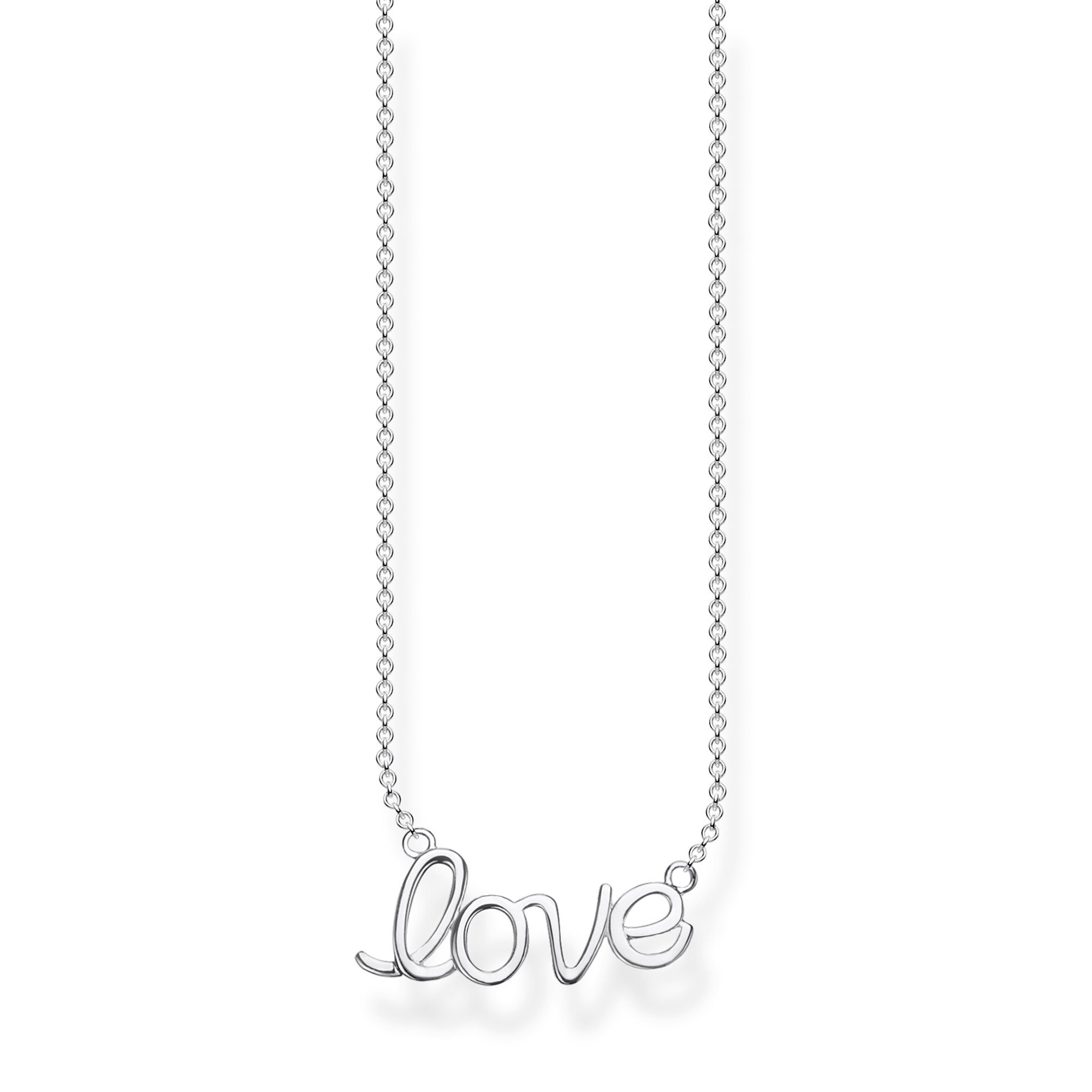 Kette mit Anhänger KE1847-001-21 Kette Anhänger Damen Love Sterling-Silber 45 cm