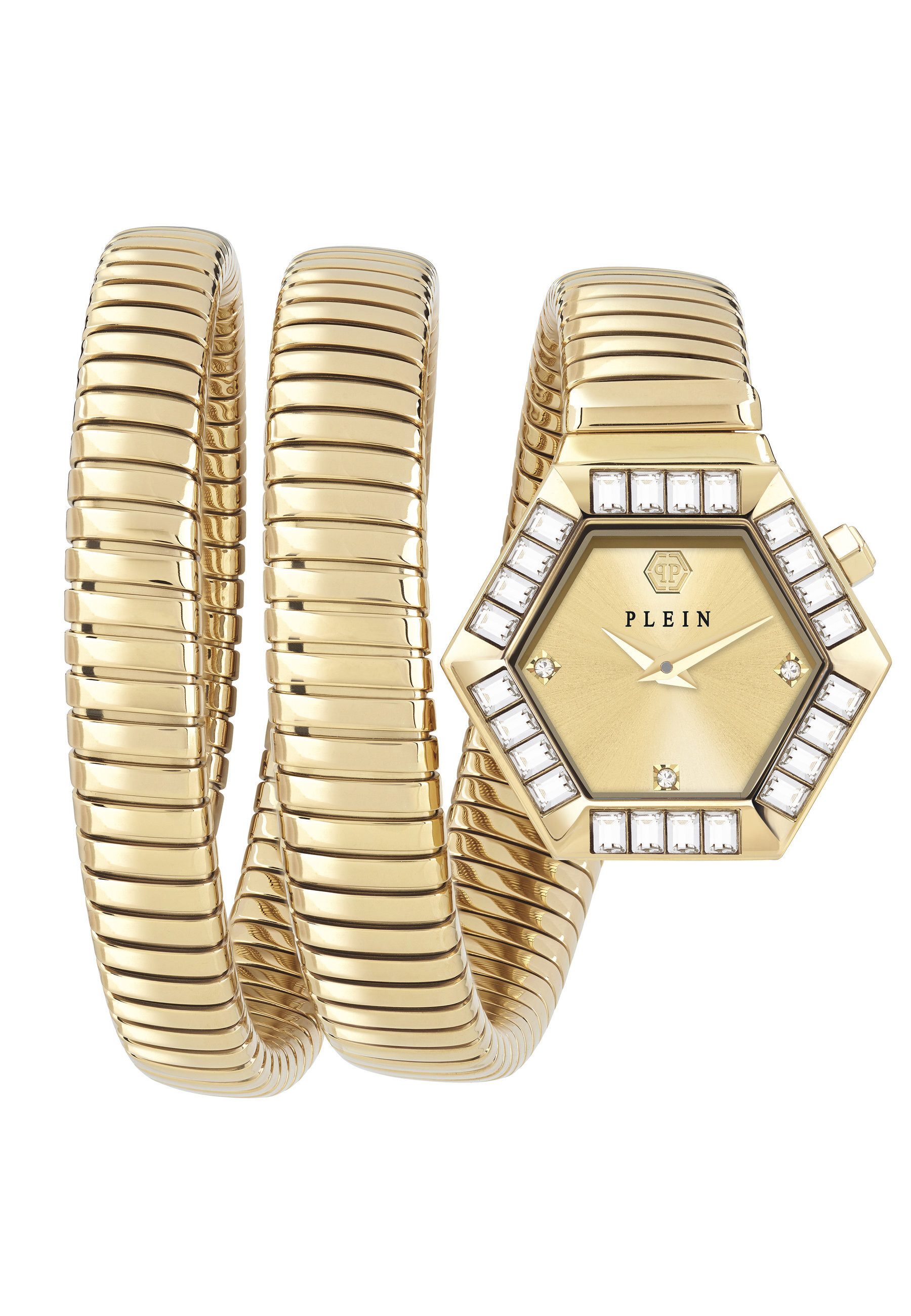 PHILIPP PLEIN Quarzuhr SNAKE HEXAGON, (1-tlg., Not a set – not applicable to this product), Quarz Analog