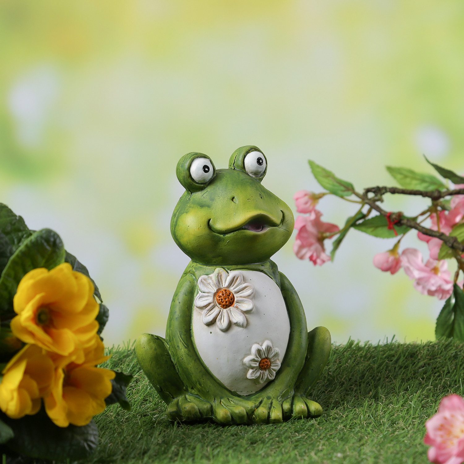 MARELIDA Gartenfigur Frosch Freddi Dekofigur Tierfigur günstig online kaufen