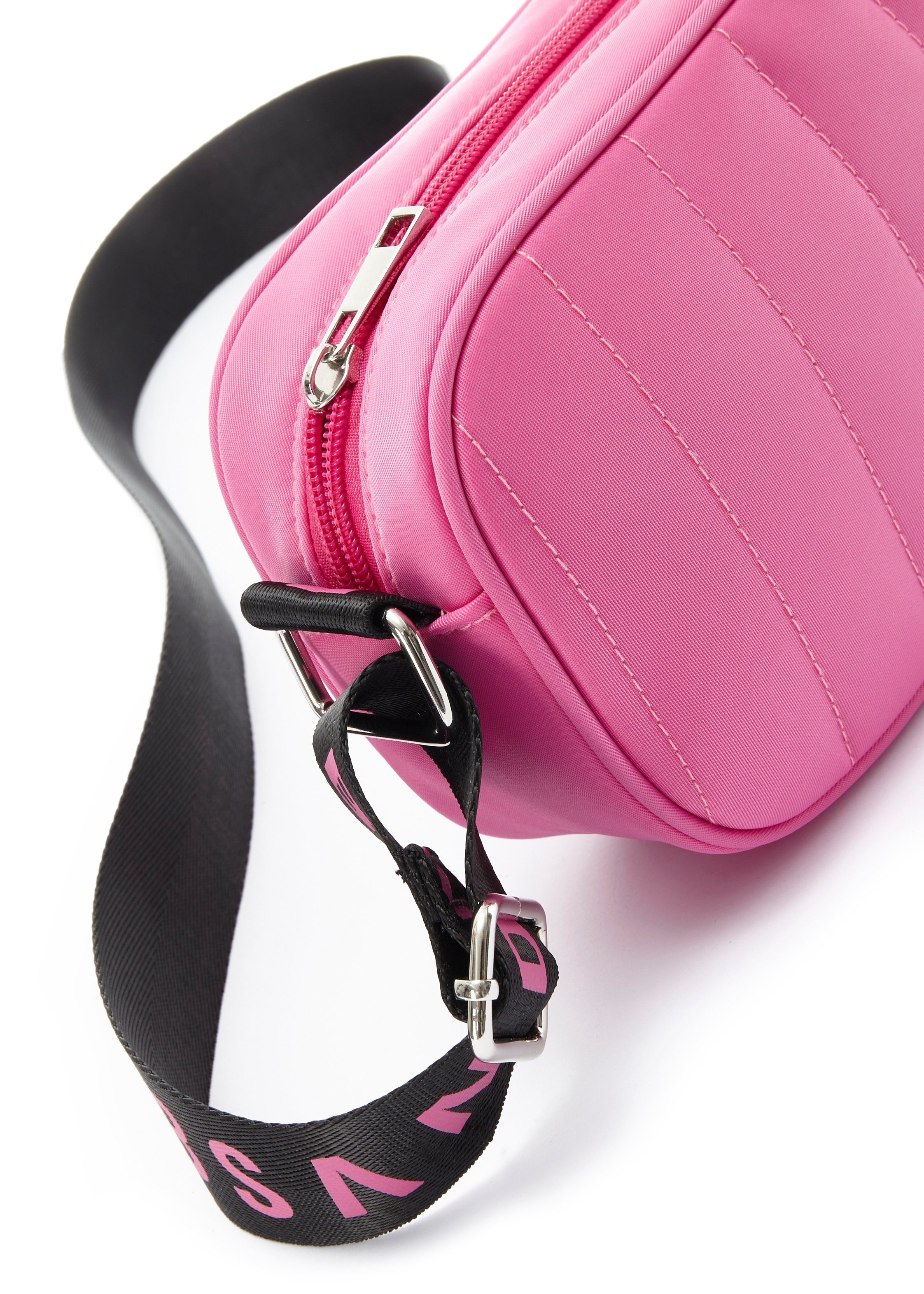Steppung Elbsand Handtasche Minibag, VEGAN pink mit Umhängetasche