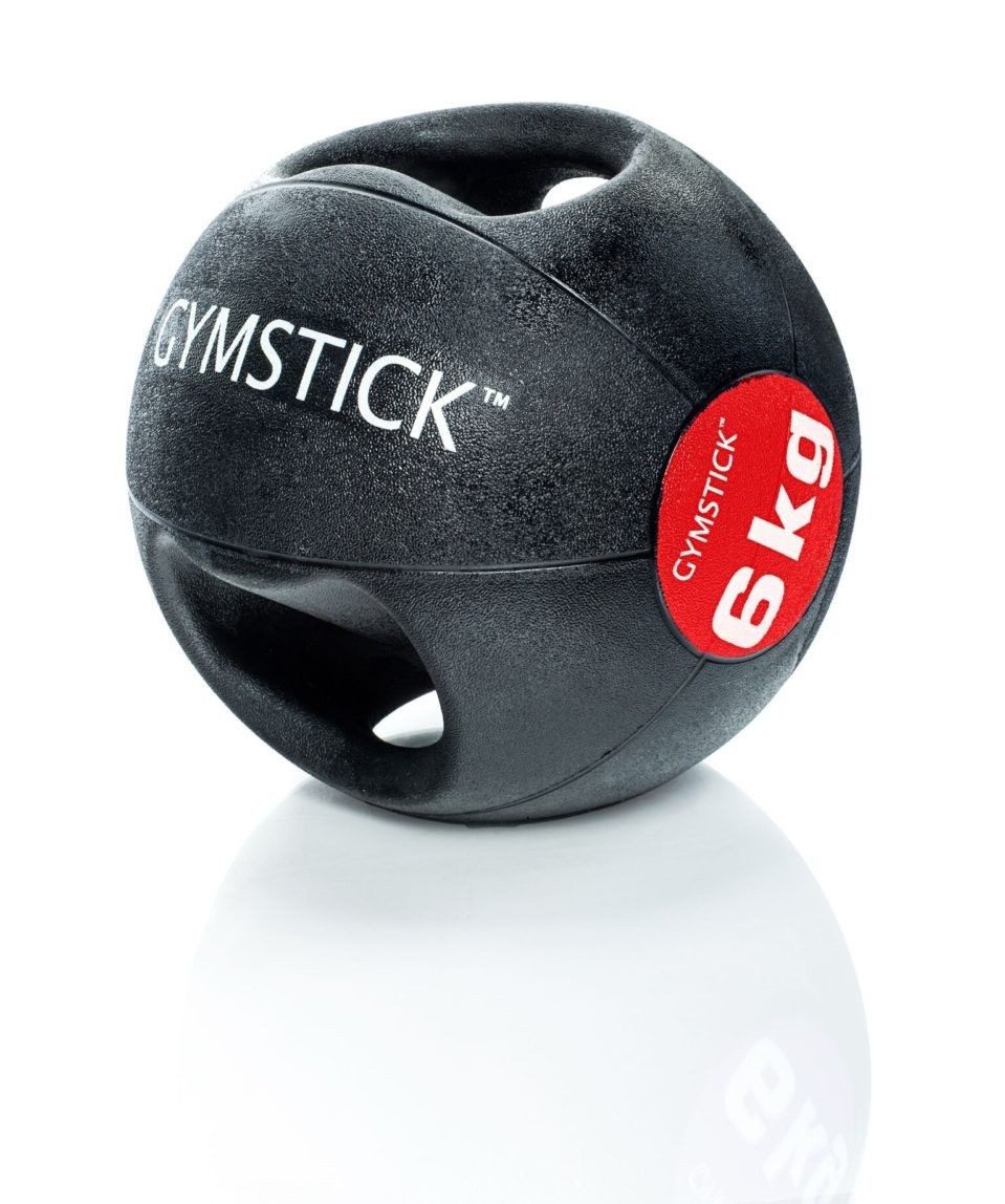 Gymstick Medizinball Gymstick Medizinball mit Handgriffen 6 kg