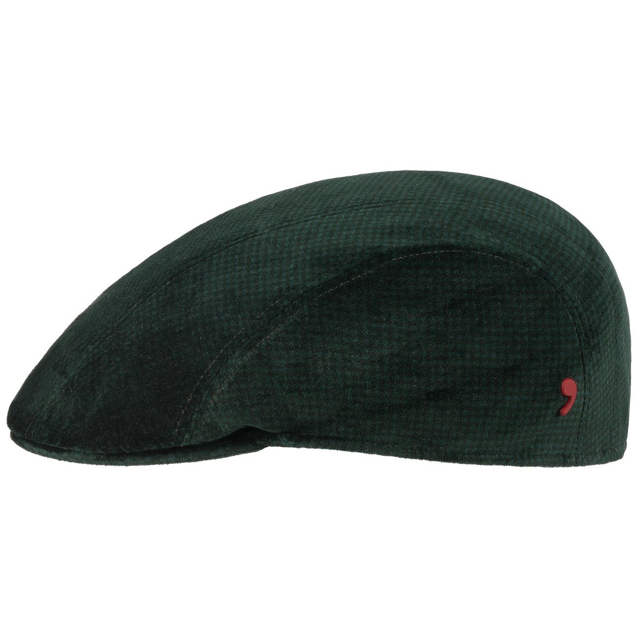 Alfonso D´Este Flat Cap (1-St) Schirmmütze mit Schirm, Made in Italy
