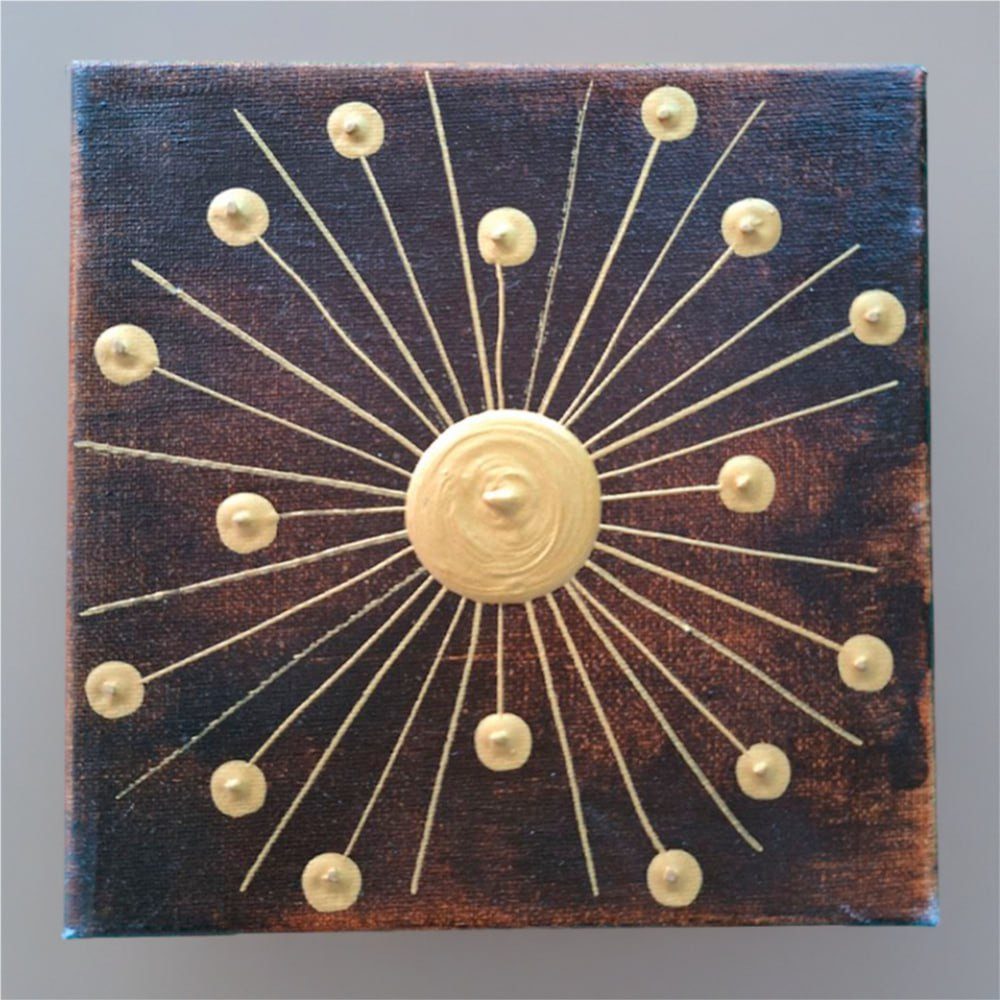 JVmoebel Gemälde Abstraktes Ölgemälde in einzigartigem Stil Sofort, Made in Europa